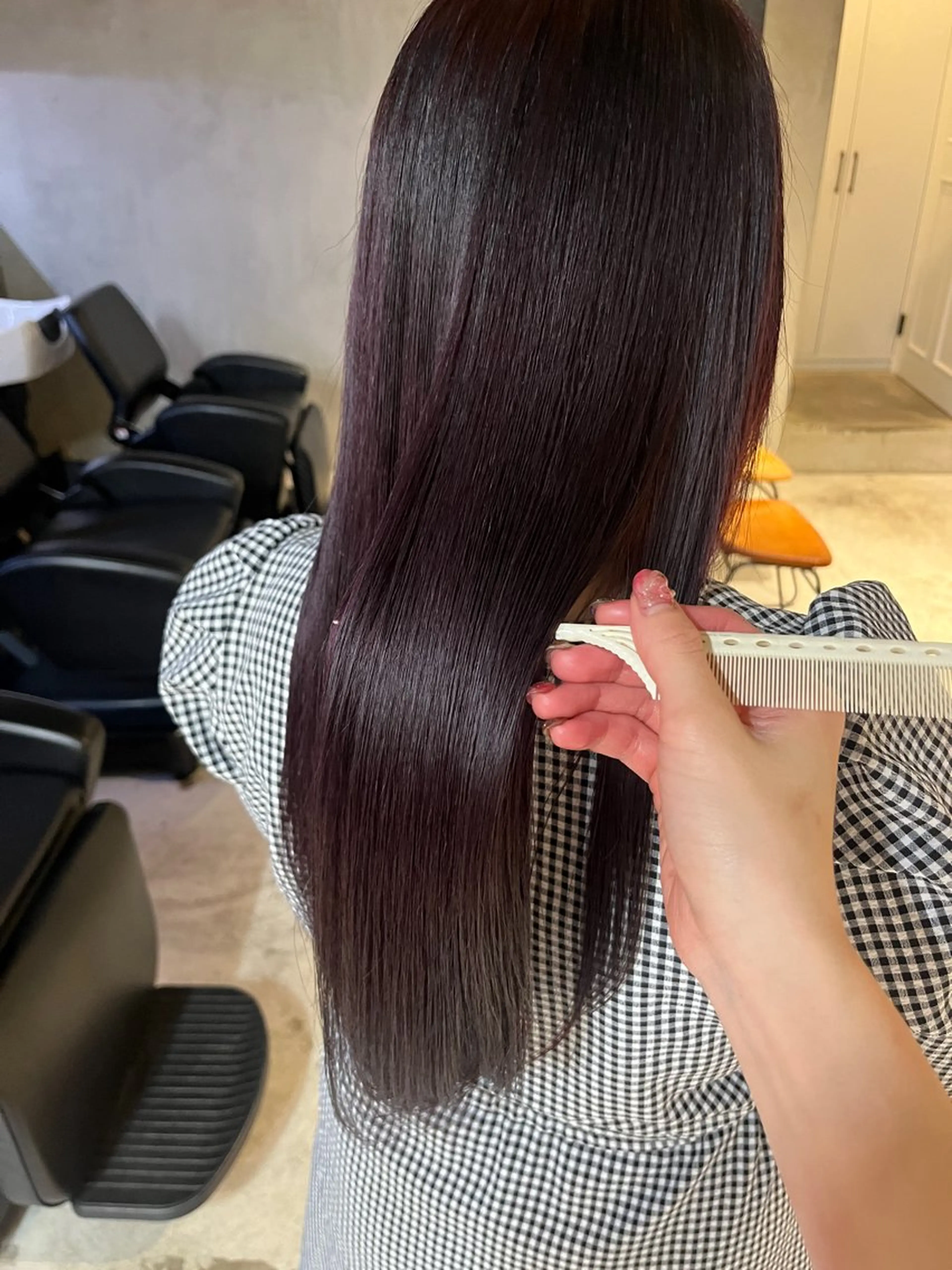 ロング カラー ヘアカラー elima 調布所属・ちせ/ 透明感カラー /調布˚ 🦢₊✧のヘアスタイル