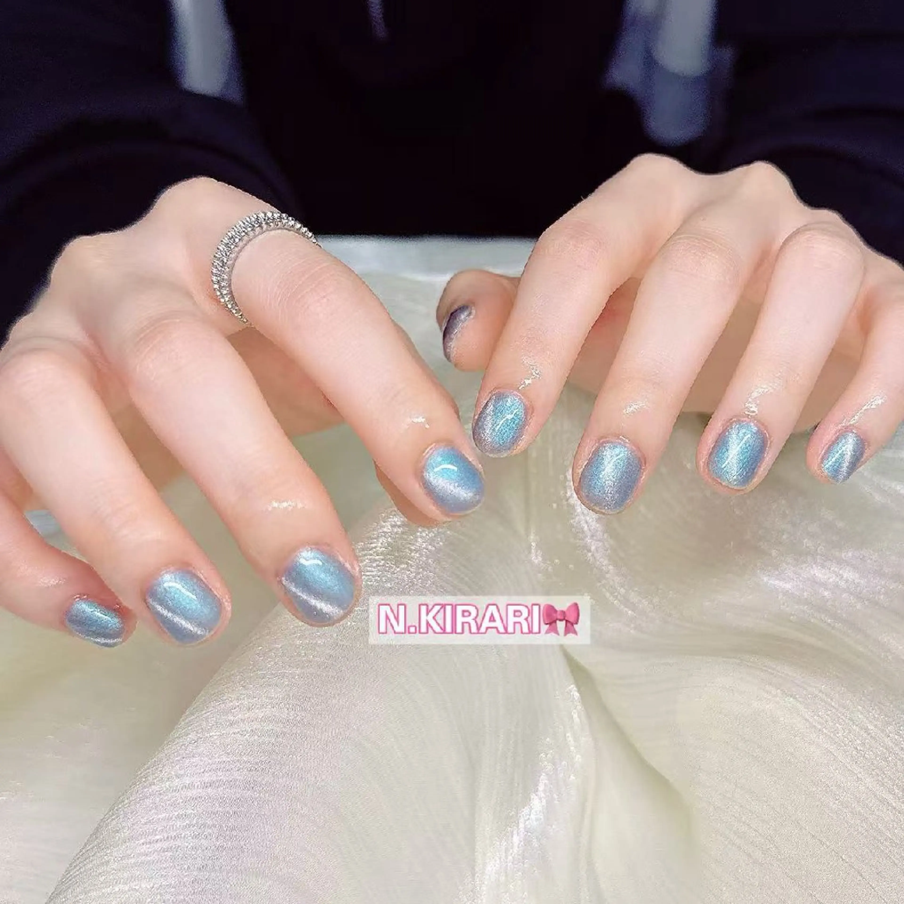 🌸🌸マグネット/ミラー/オーロラワンカラー（ベースカラーあり）🌸🌸オフ+500円の写真