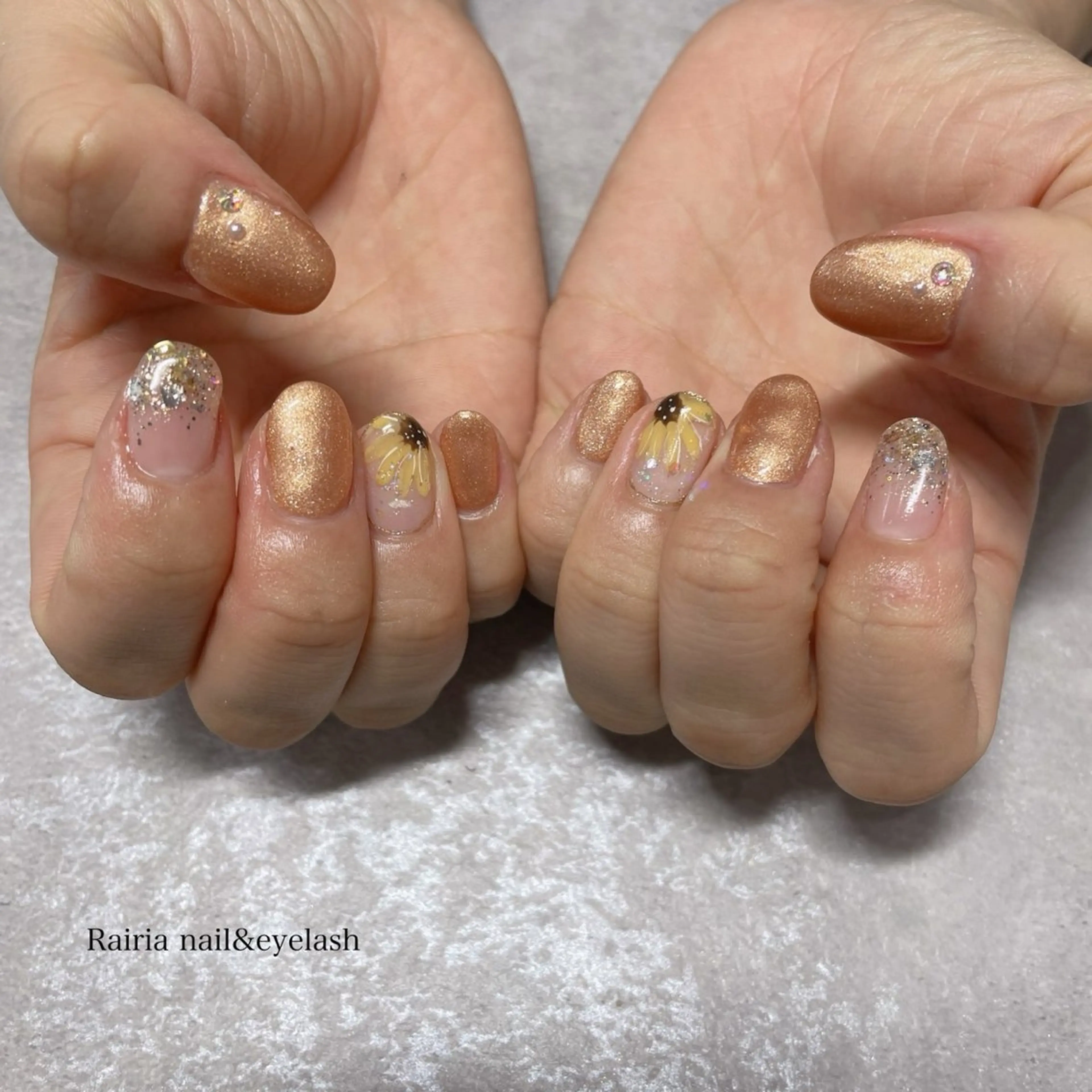 ネイル フットネイル ジェルネイル マグネットネイル オフィスネイル ワンカラーネイル NAILSALON CRISTA所属・🤍CRISTA yui🤍のネイルデザイン