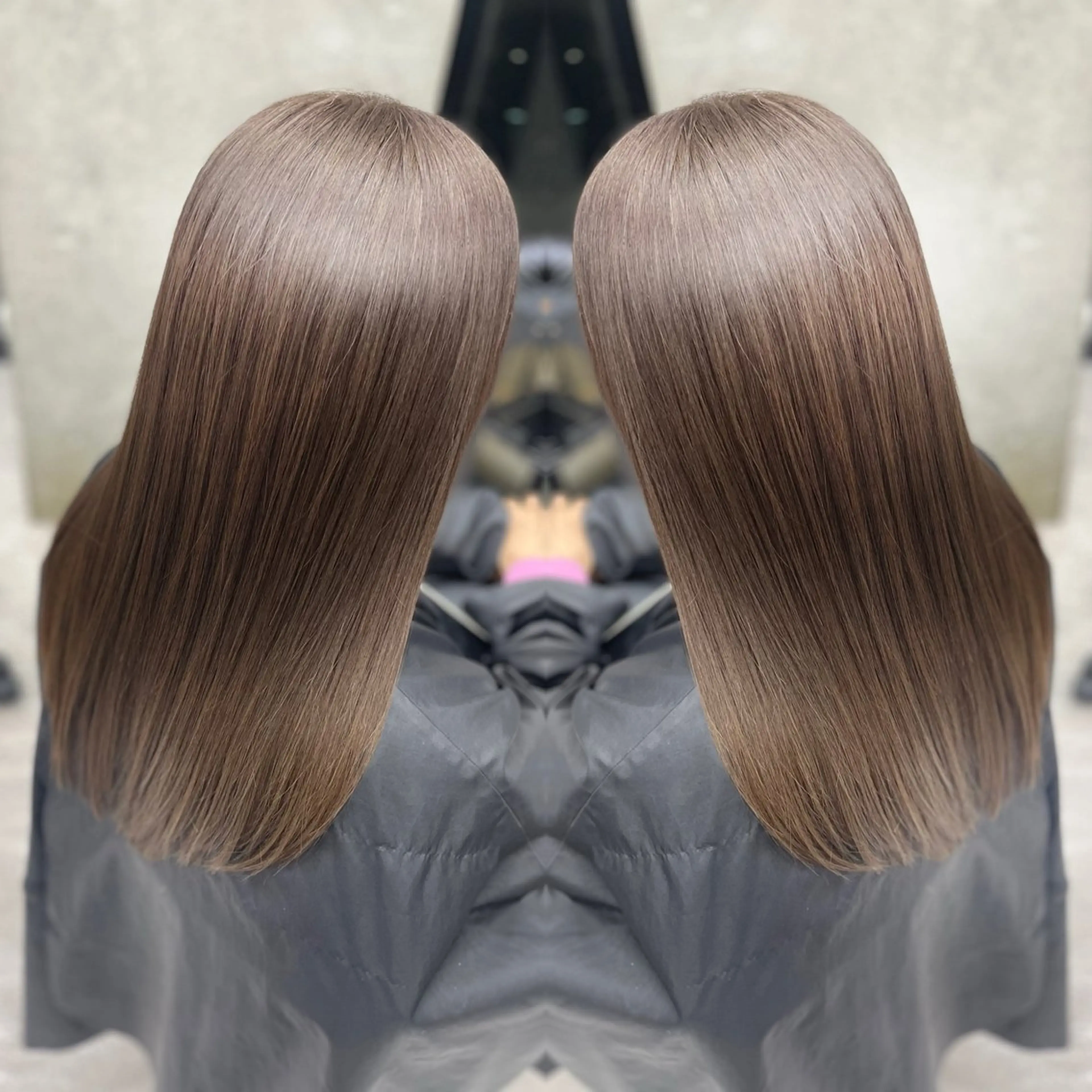ロング カラー パーマ カット ヘアカラー トリートメント 恵比寿髪質改善✨ MARIAのヘアスタイル