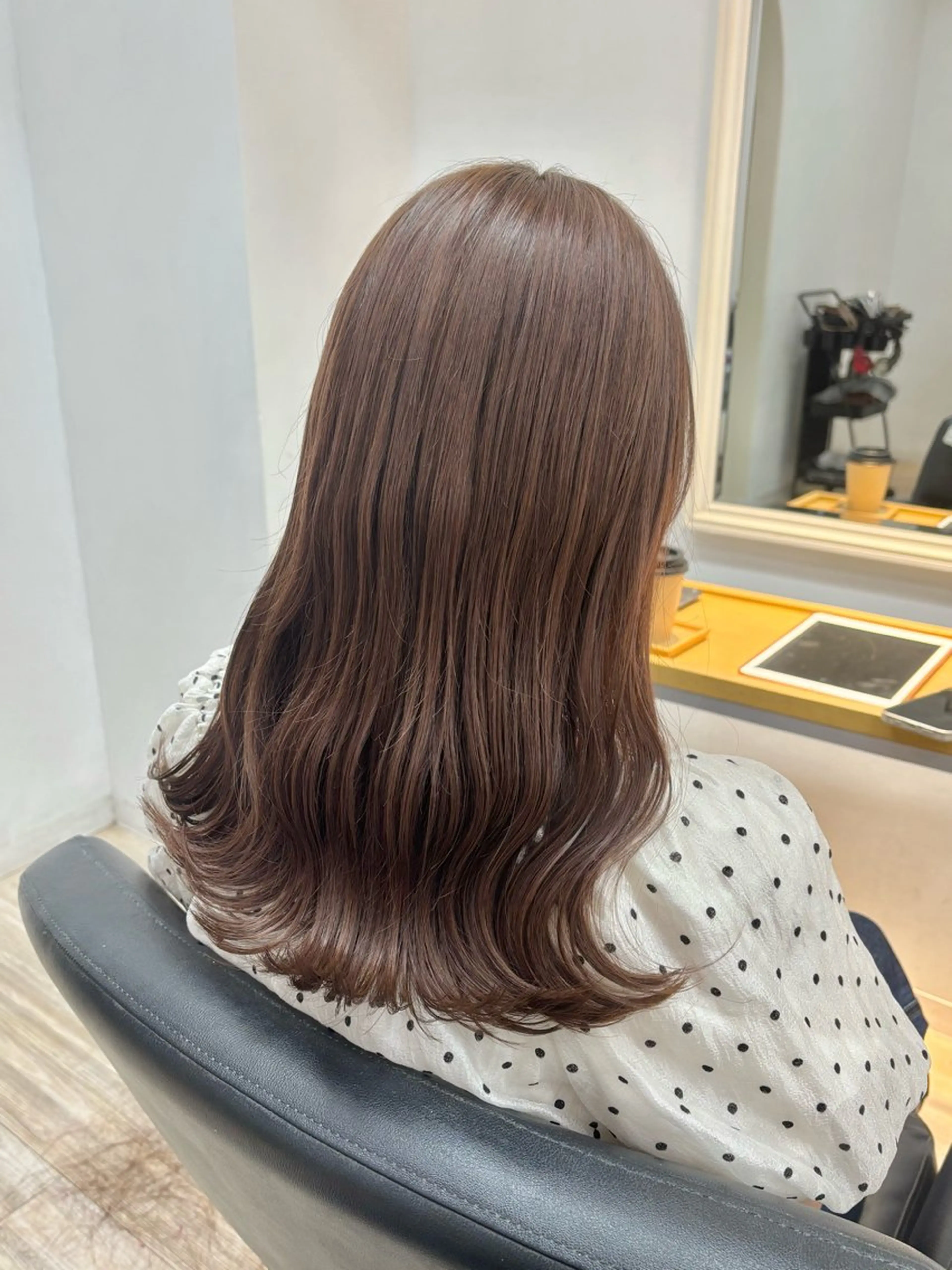 ロング カラー ヘアカラー トリートメント くさかみさき🌼暖色 /耳つぼ/オタク🌼のヘアスタイル