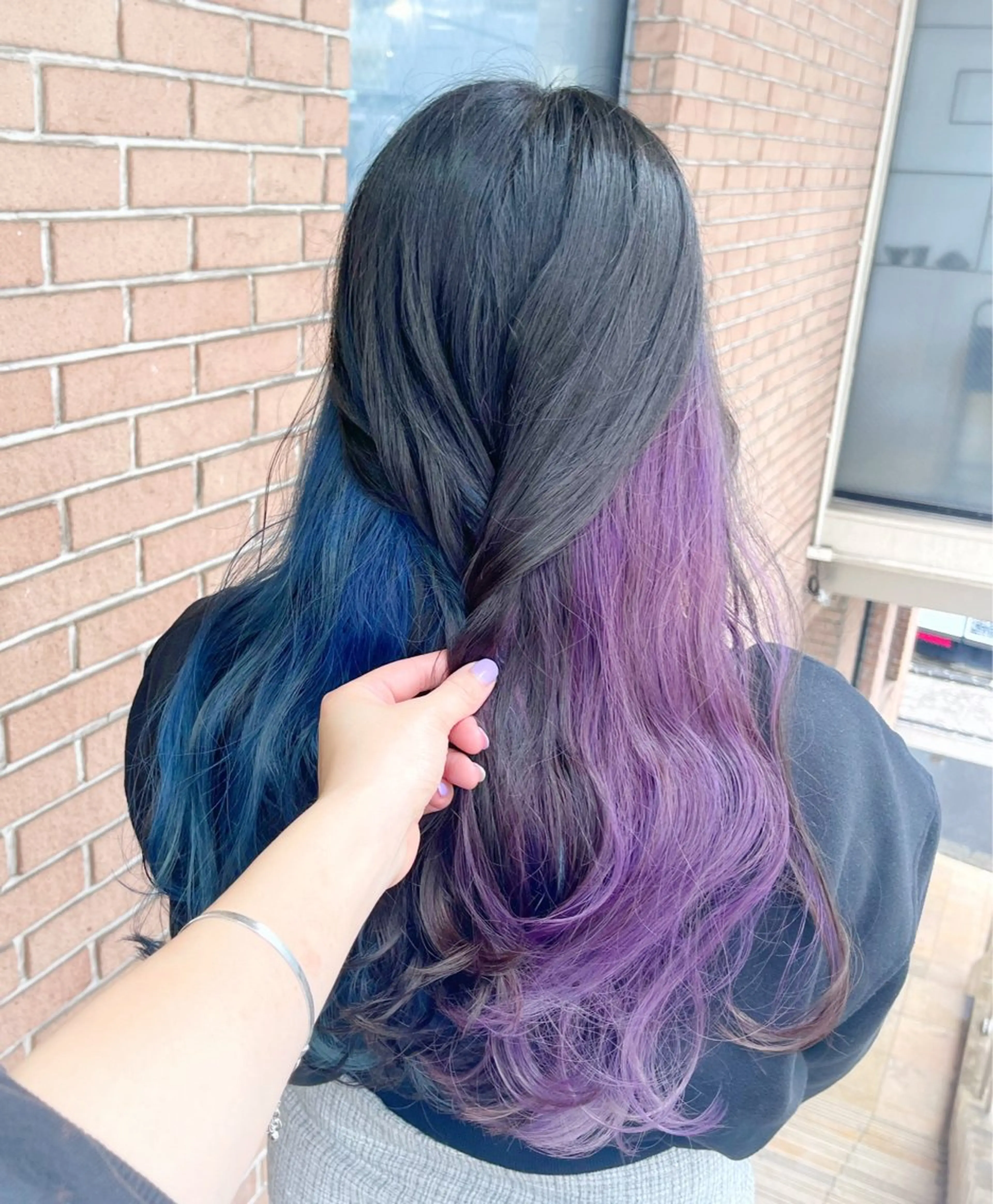 ロング ヘアアレンジ ヘアカラー ピンクカラー🩷 ヘアセットＮＯ.1のヘアスタイル