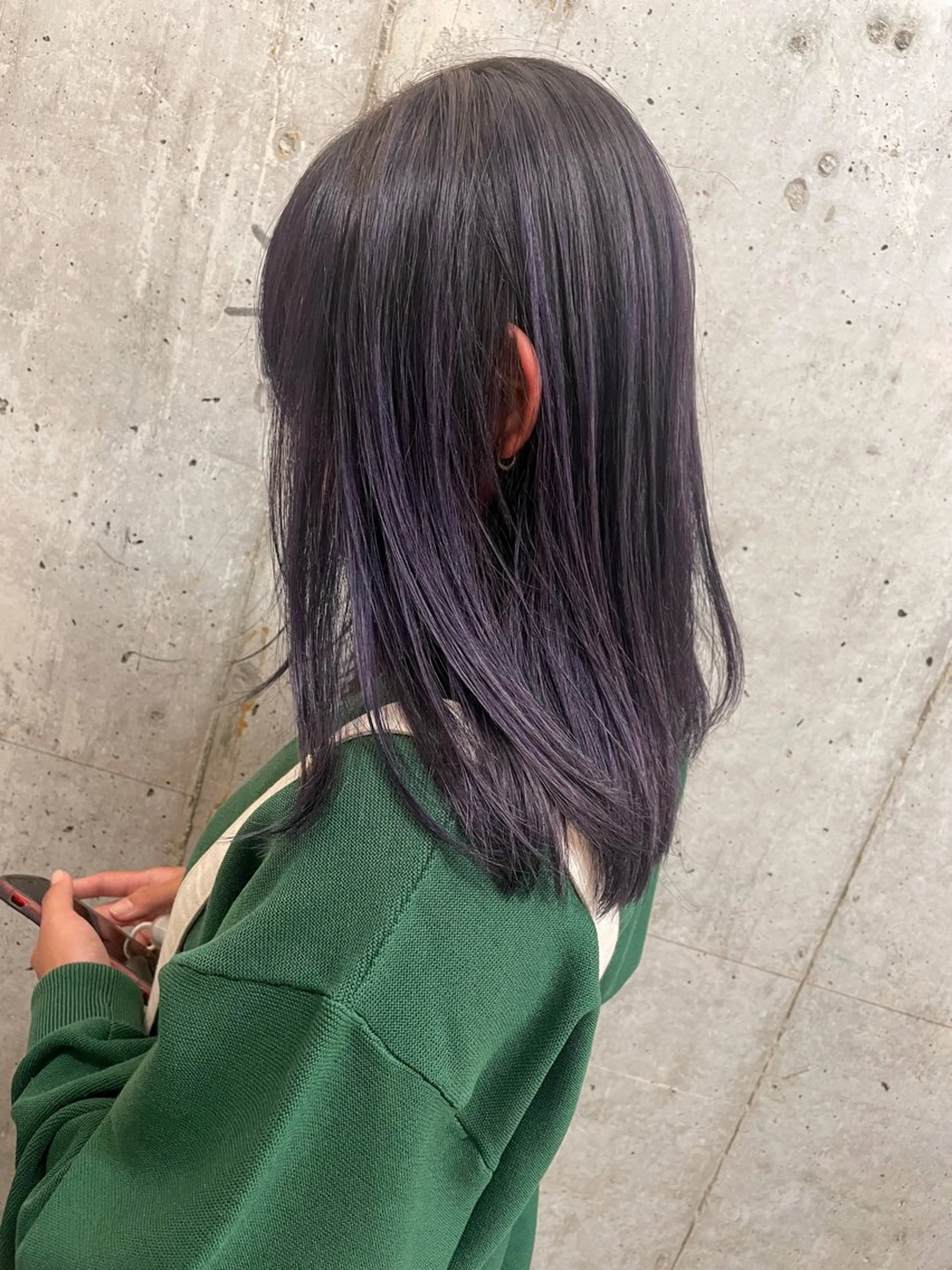 セミロング ヘアカラー RAWR　Hair Brio所属・髪質改善/ブリーチ /ユウキ🫧🌸のヘアスタイル