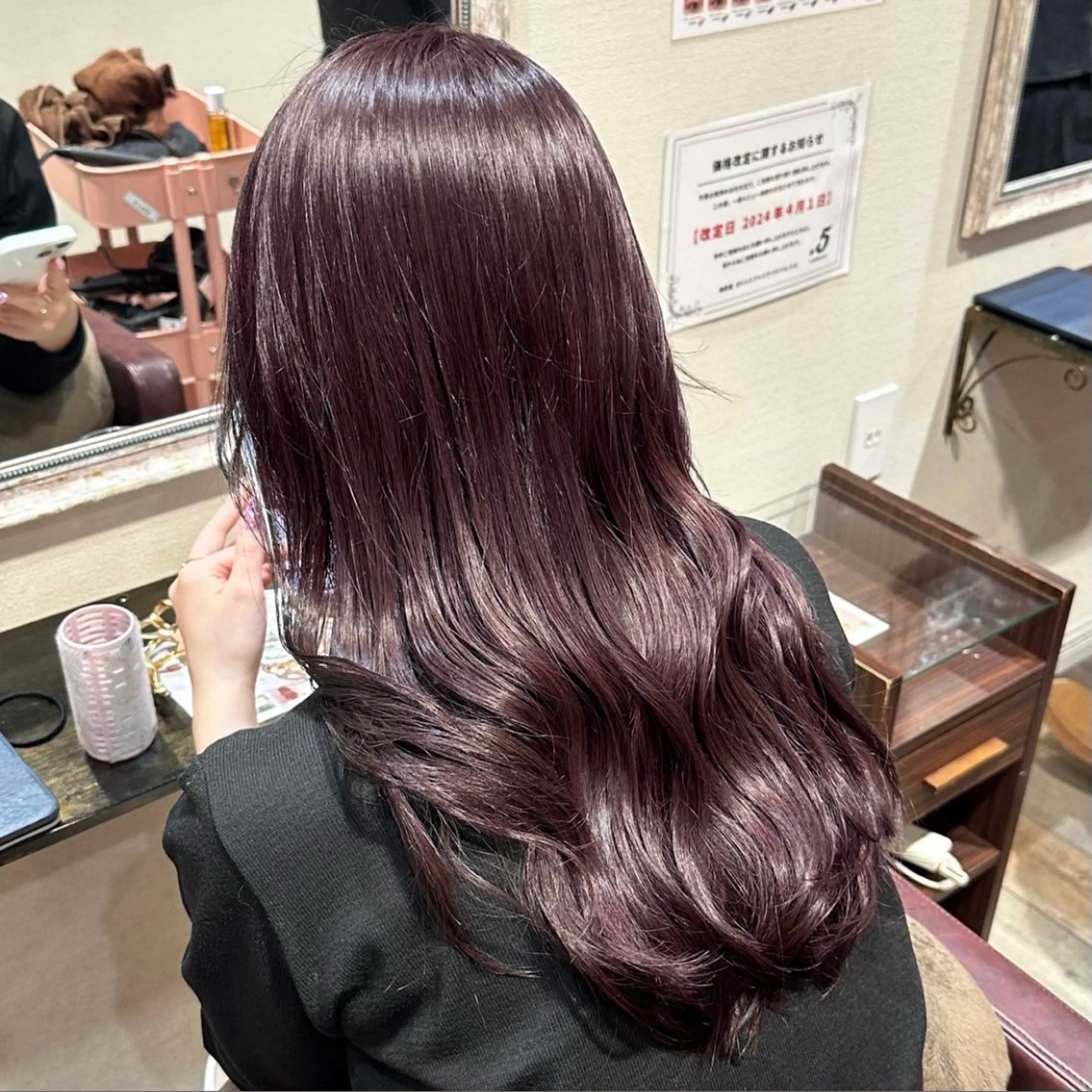 ロング カラー ヘアカラー 柔らかいcolor ￤韓国￤🩰マユ🩰のヘアスタイル