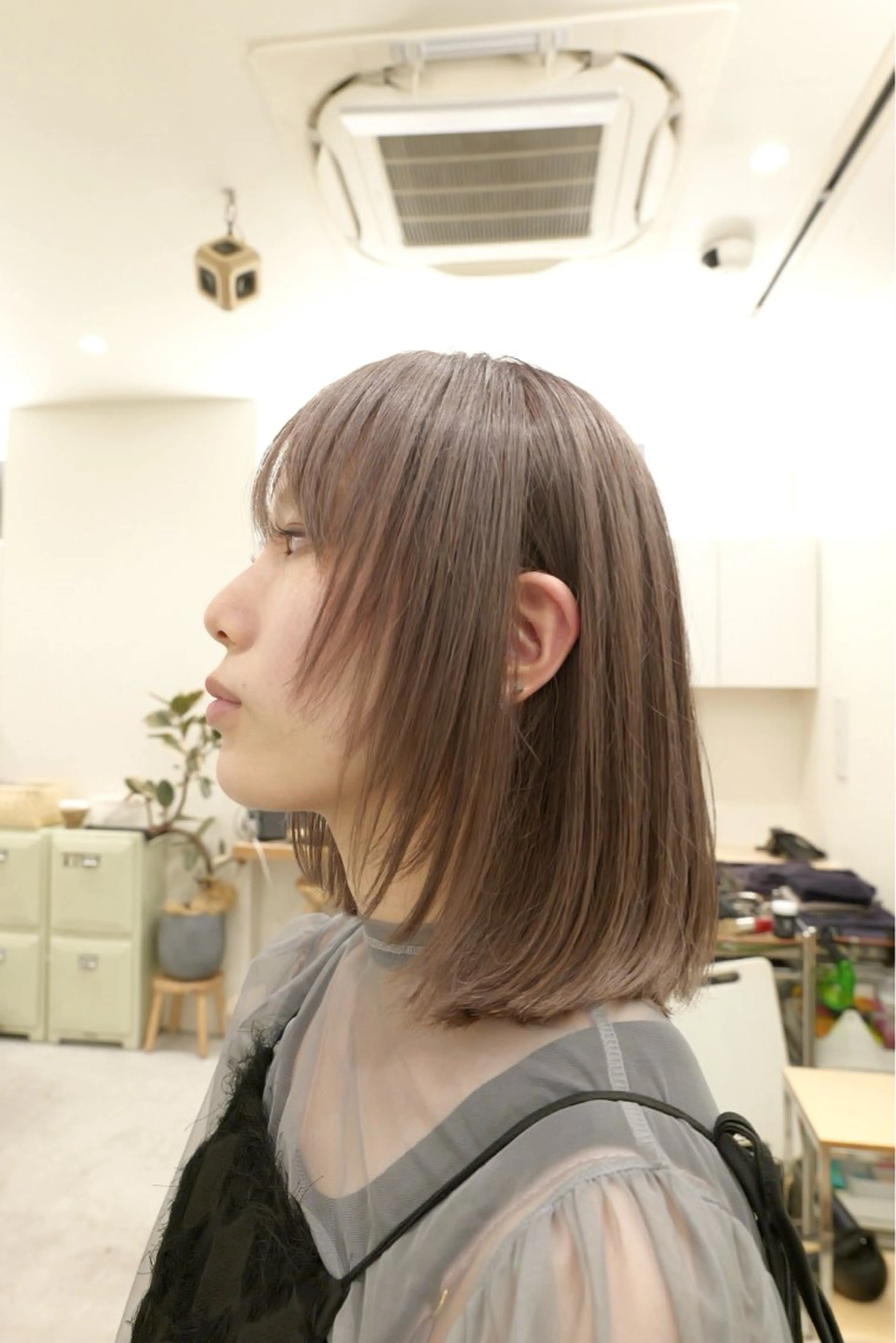 ミディアム カラー パーマ ⭐️ボブ/ショート りゅうしんのヘアスタイル