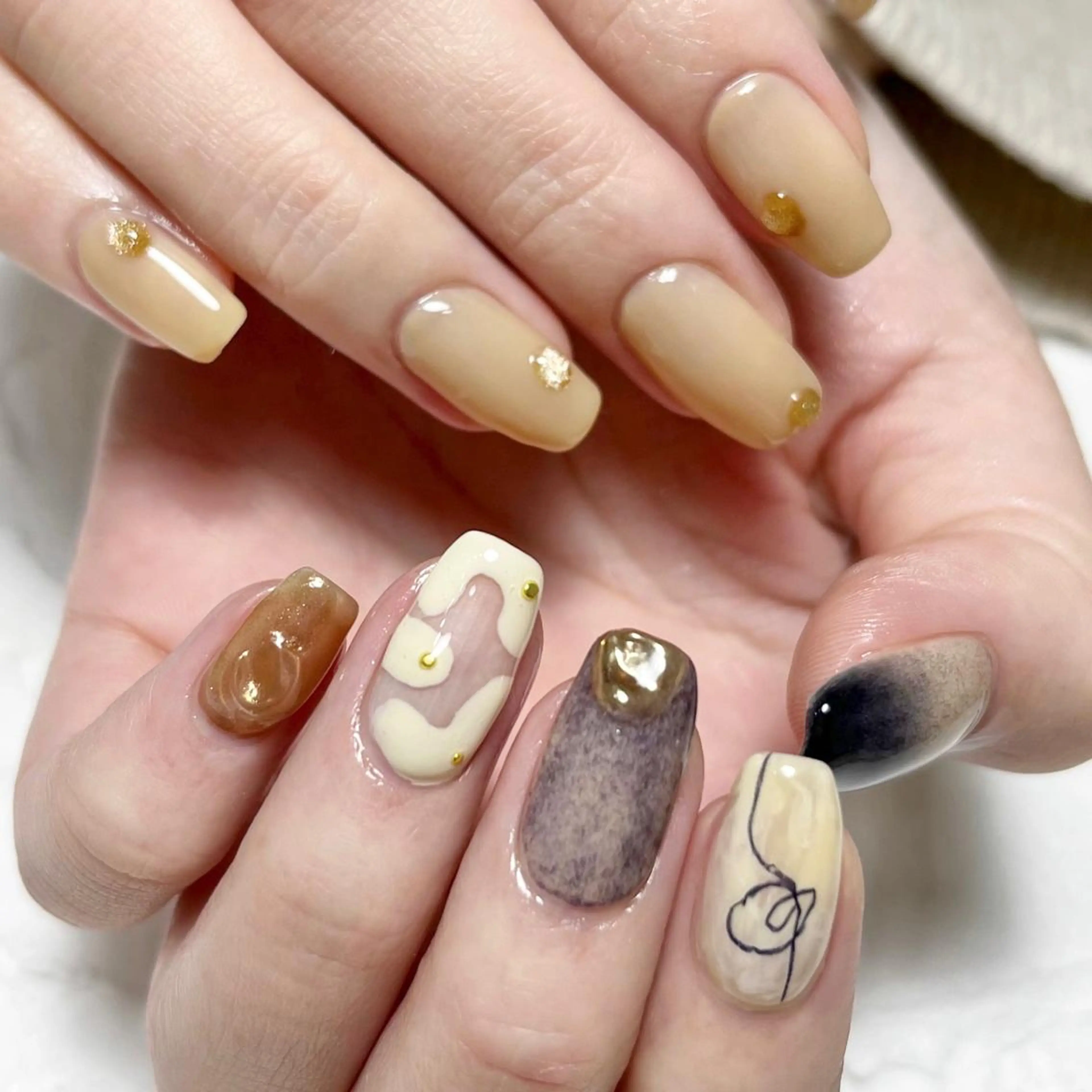 ネイル ハンドネイル nail salon O (en)所属・vegh. nail/阿波座のネイルデザイン