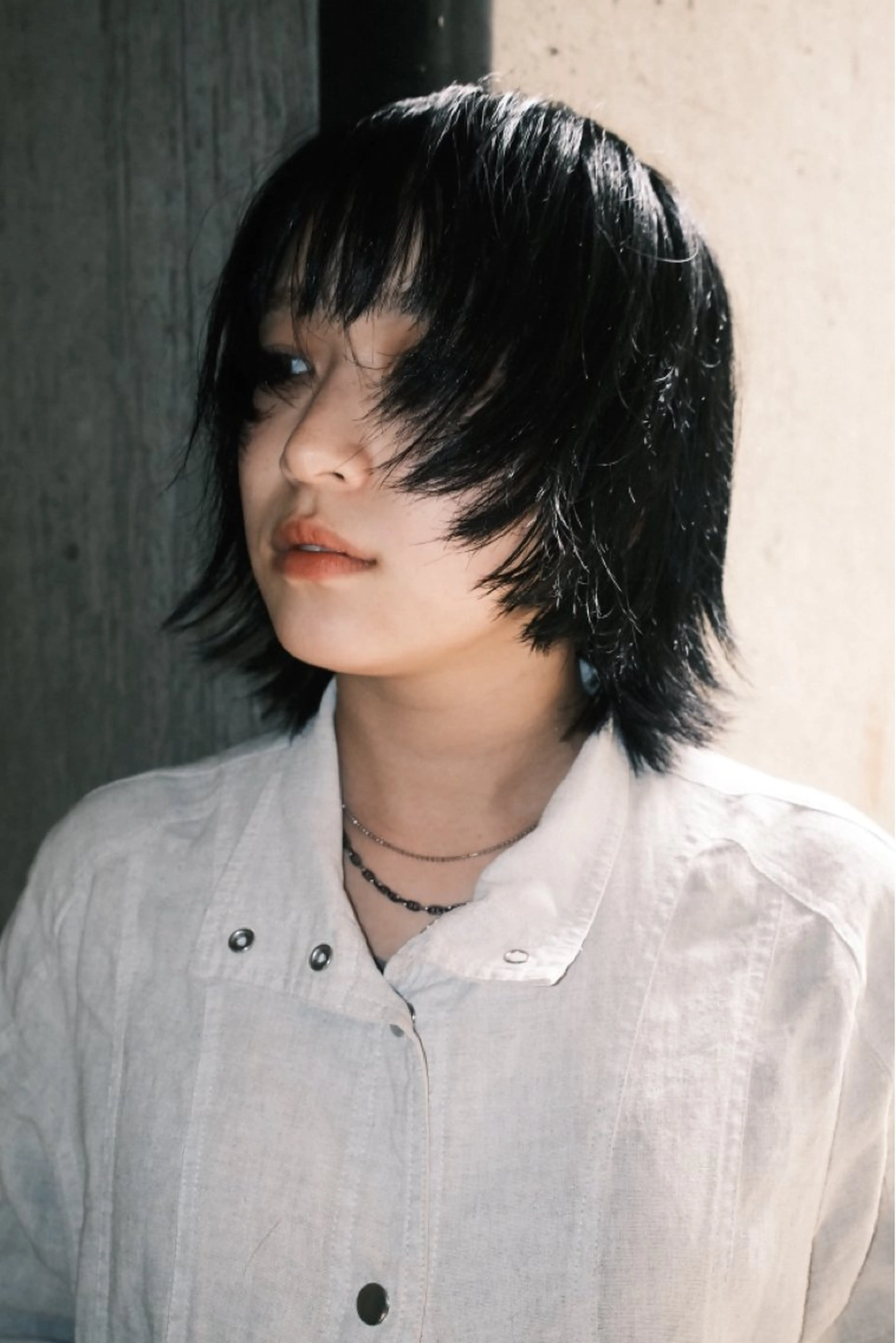 ショート カラー カット ヘアカラー KEI gattacaのヘアスタイル
