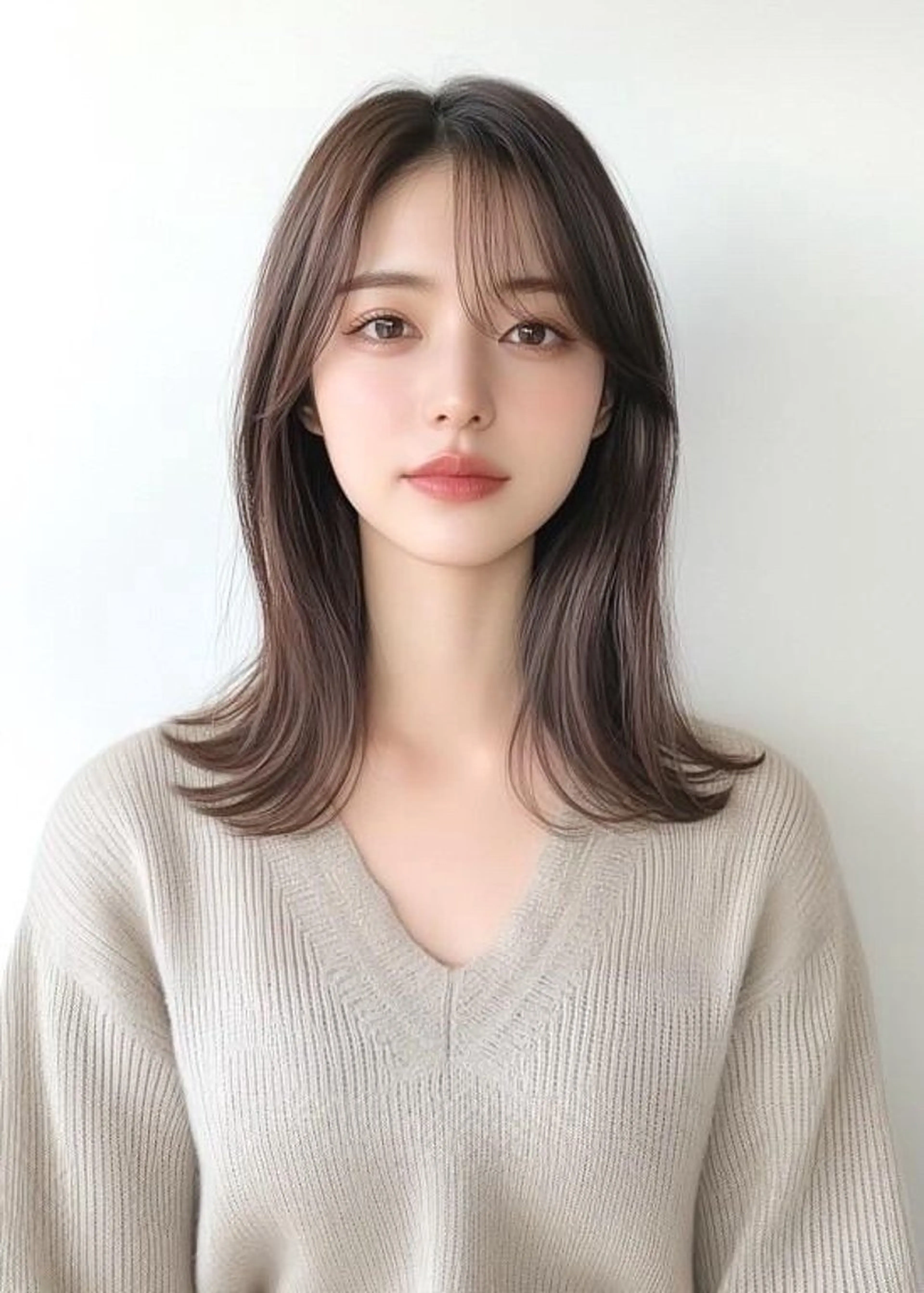 ミディアム ヘアカラー VLOW nex the salon所属・韓国風/髪質改善/ ナガヤアキラのヘアスタイル