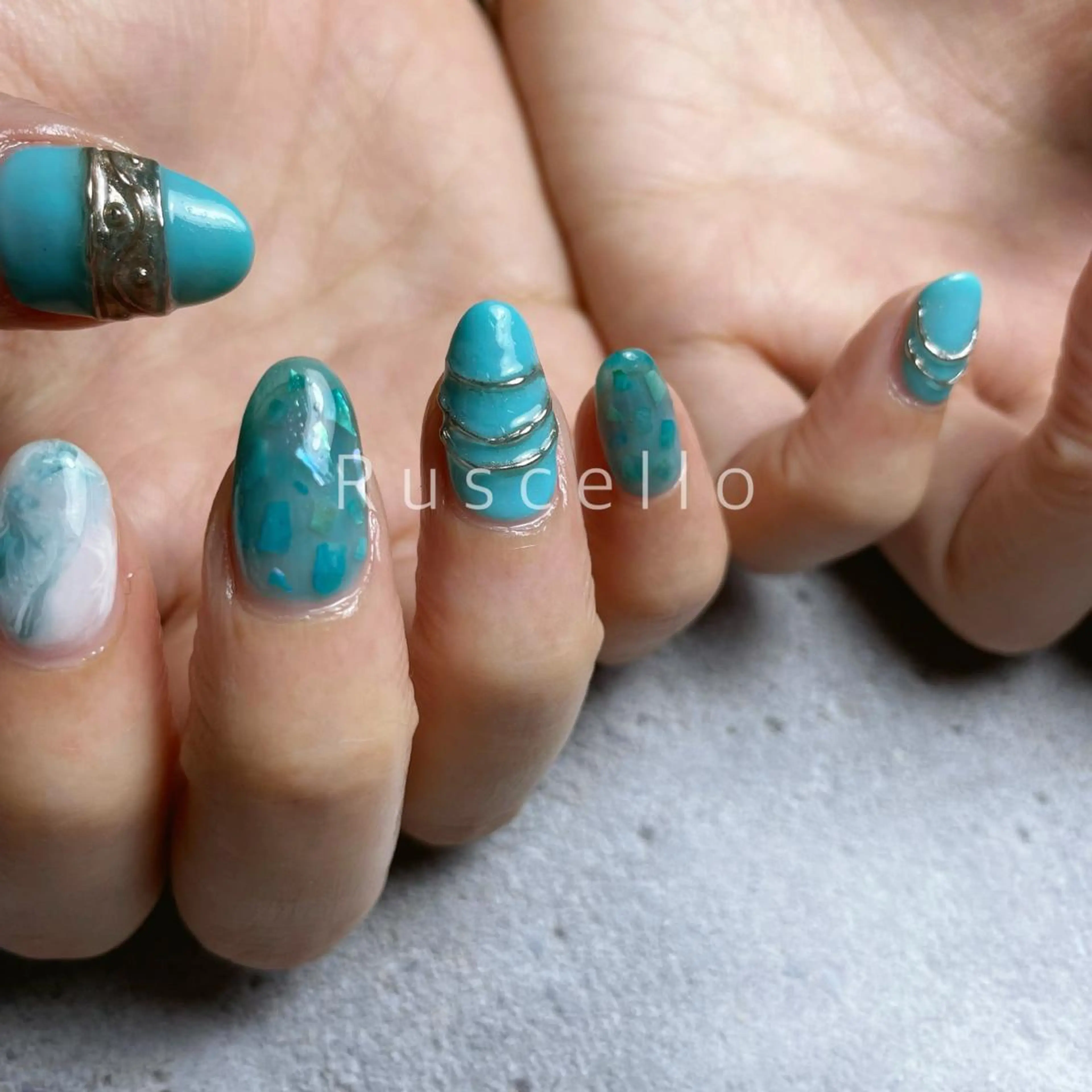 ネイル 持ち込み CHILO 小川のネイルデザイン