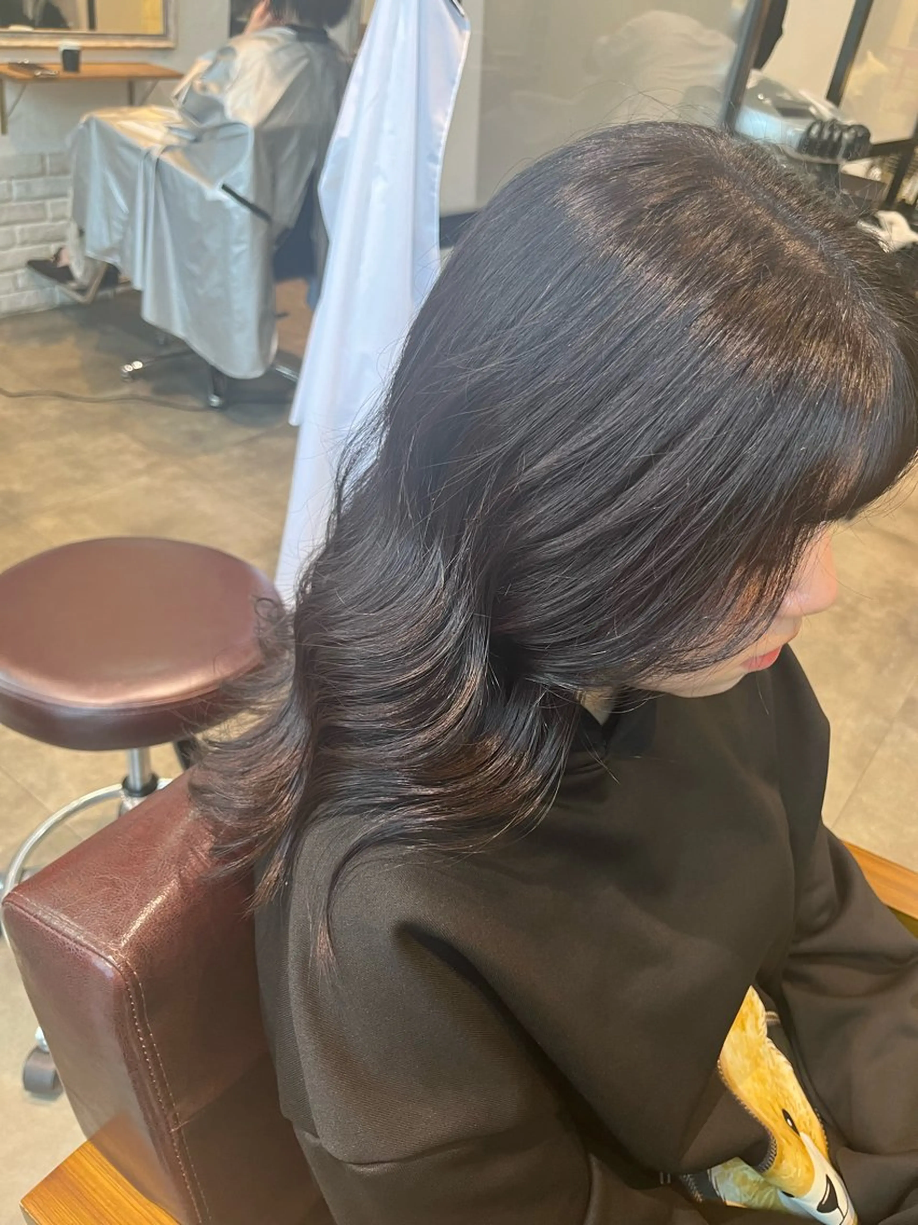 セミロング ヘアカラー hair salon loup所属・loup yunaのヘアスタイル
