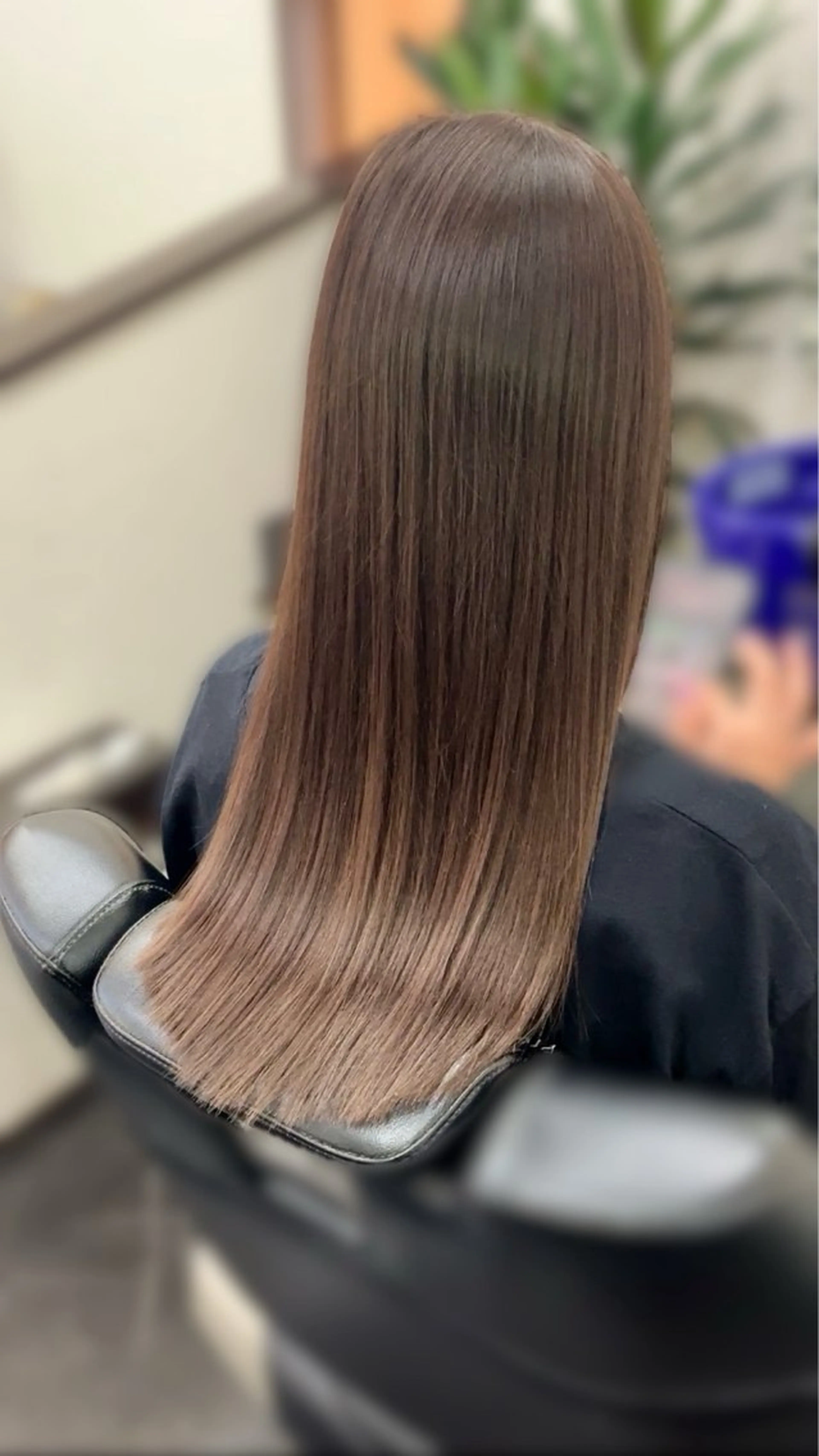 ロング カット ヘアカラー ヘアーズクレッセント所属・木村 まおのヘアスタイル