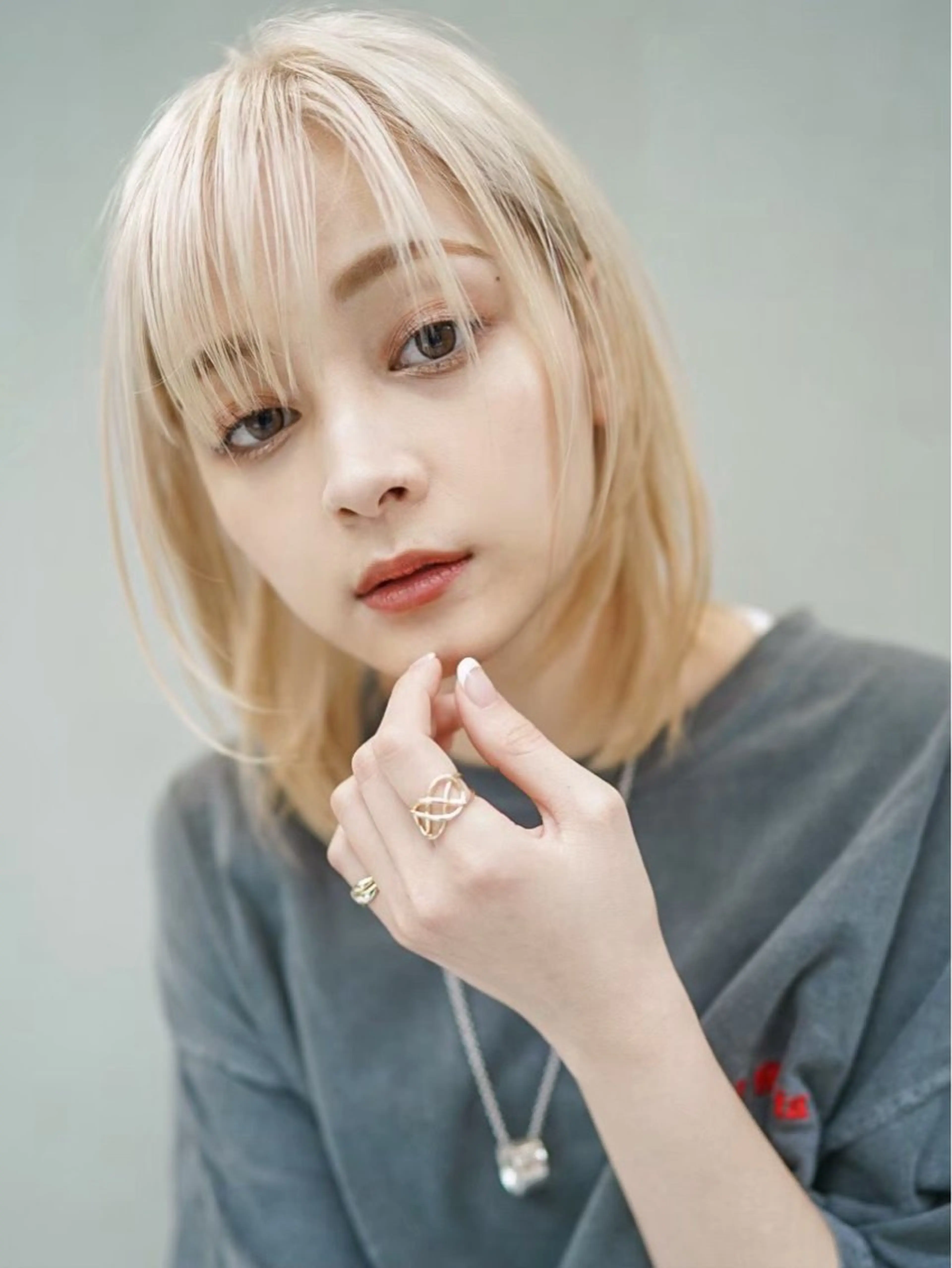 ミディアム ヘアカラー トリートメント ヘアセット 【GEEKS】 Momoka🪷のヘアスタイル