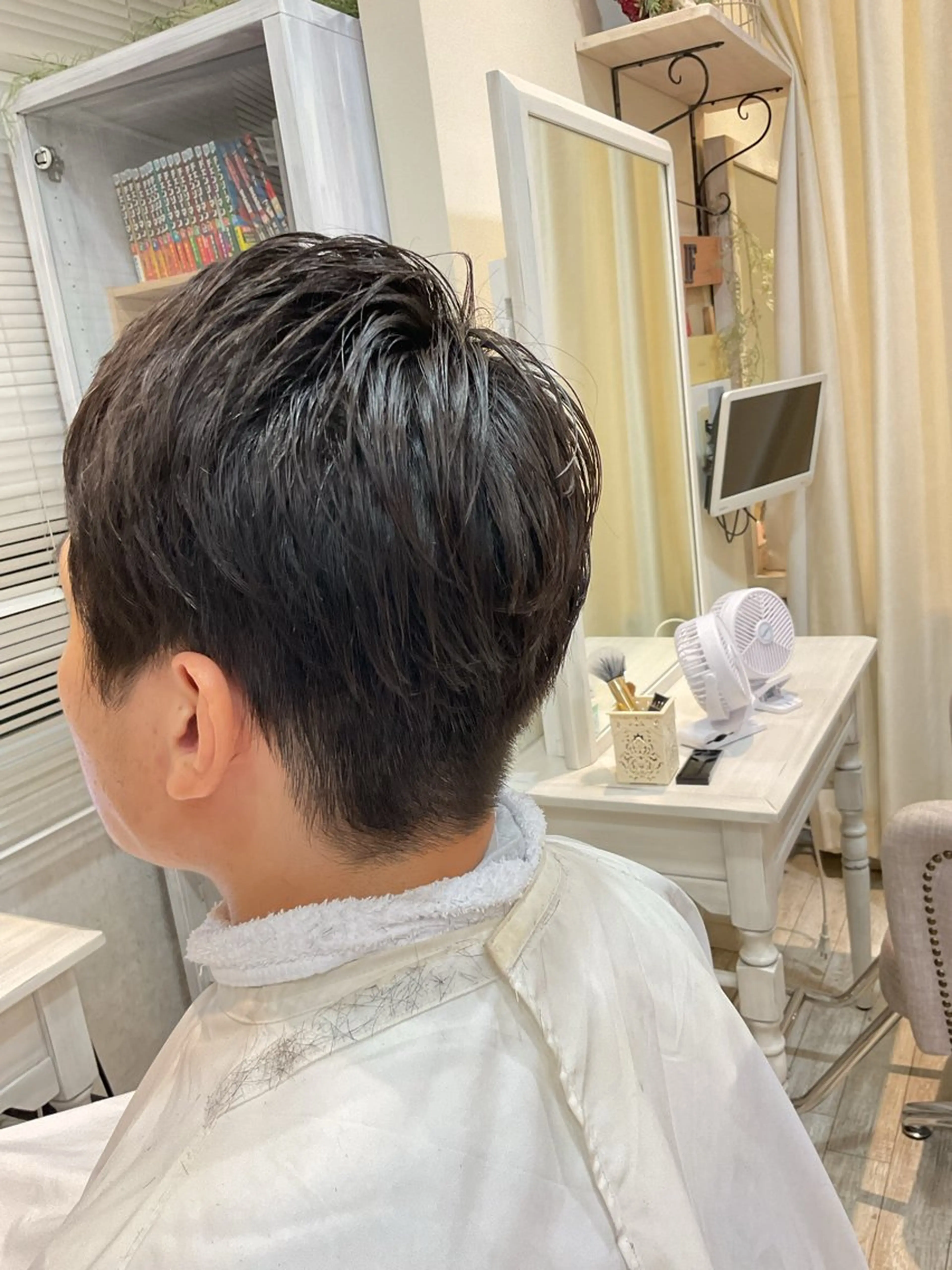 ショート メンズ if所属・大崎if ほりはるかのヘアスタイル