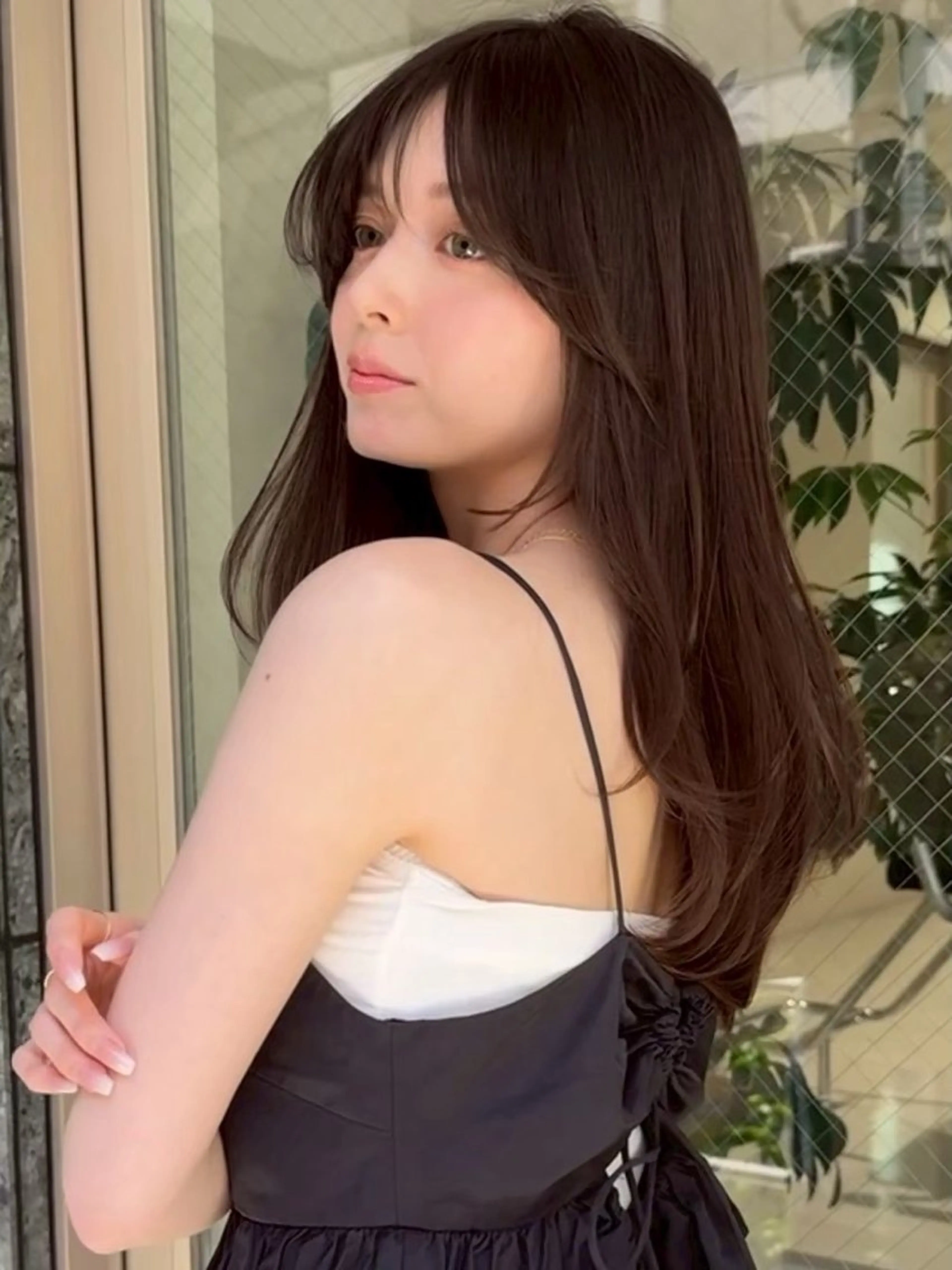 ロング カット ヘアカラー トリートメント サロウィン千葉所属・サロウィン千葉店 Toshikiのヘアスタイル