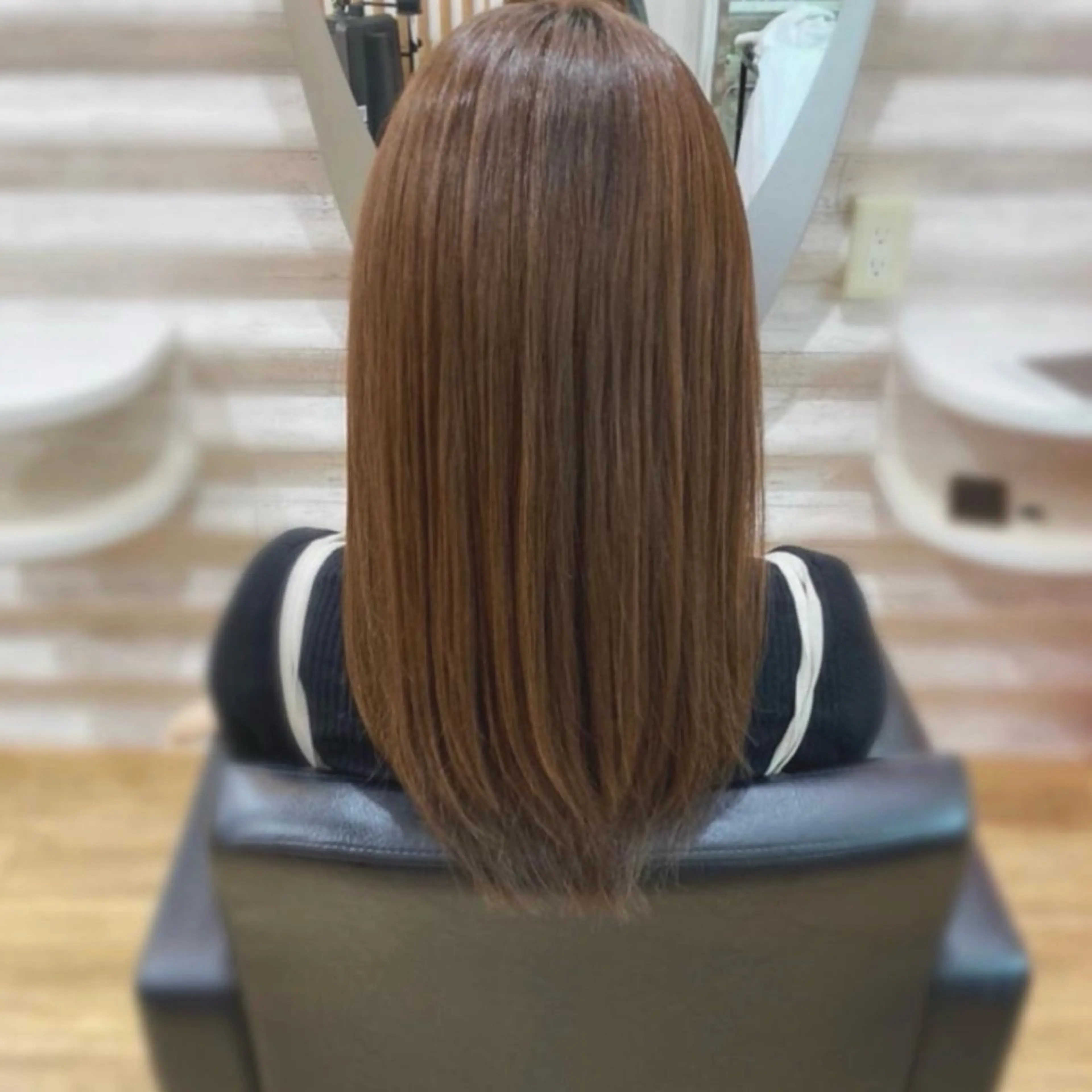 ロング カラー 髪質改善 トリートメント 艶の専門店/髪質改善 ×酸熱カラー/KONのヘアスタイル