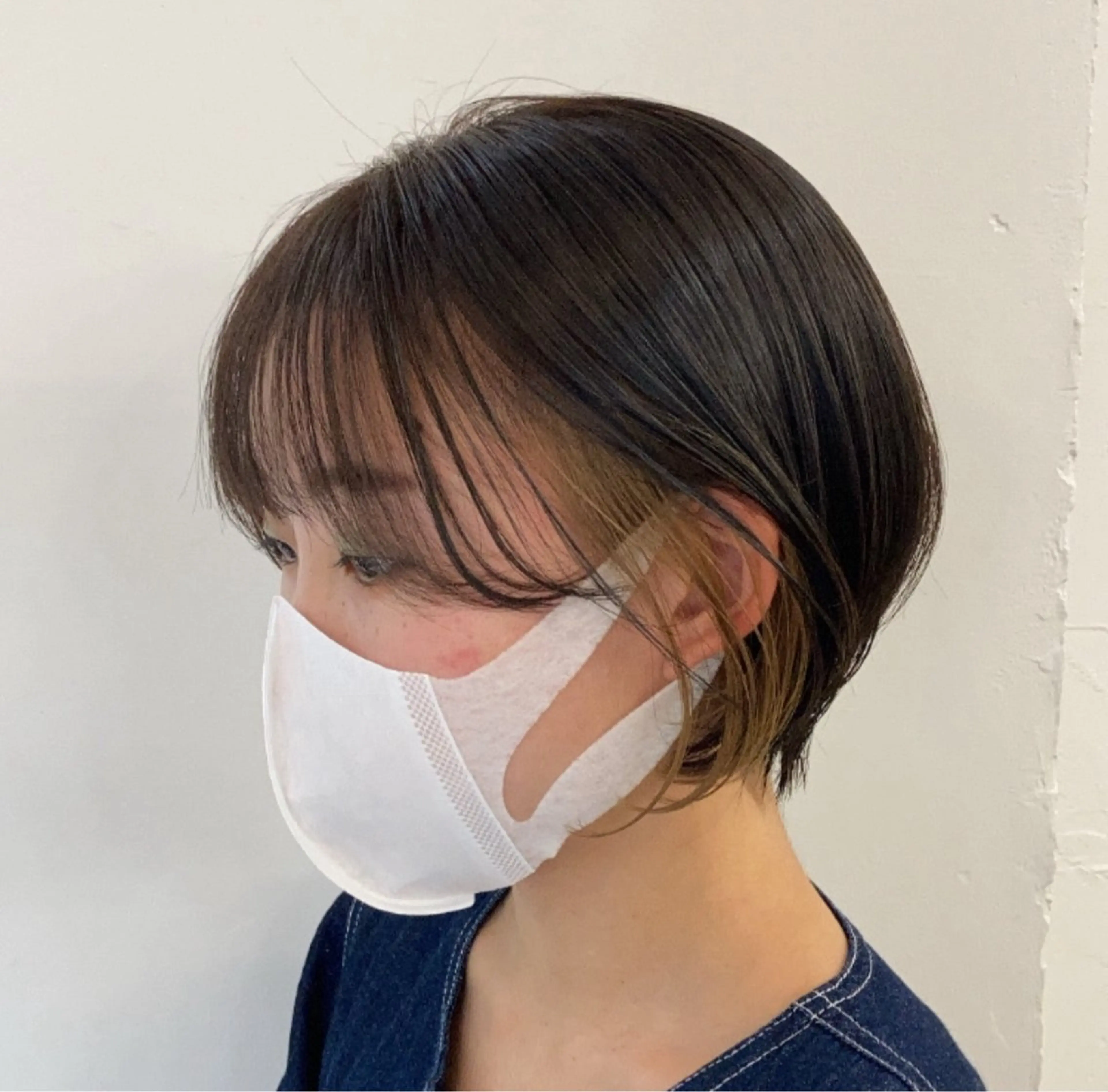 ショート 丸みショート ショートヘア hana✂︎メンズ ニュアンスパーマのヘアスタイル