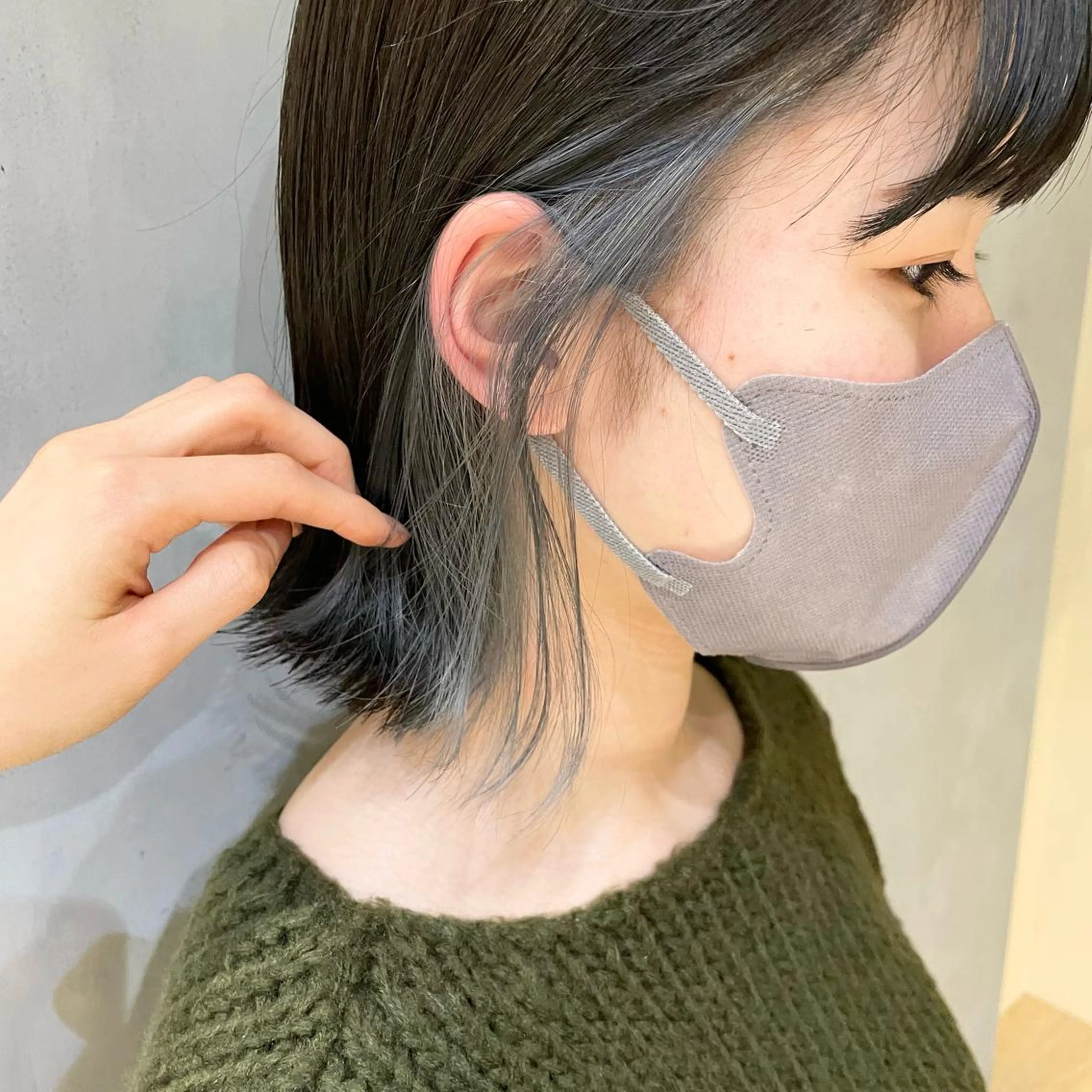 カラー ｺｺﾛ⌇ ﾎﾞﾌﾞとﾊｲﾄ-ﾝのヘアスタイル