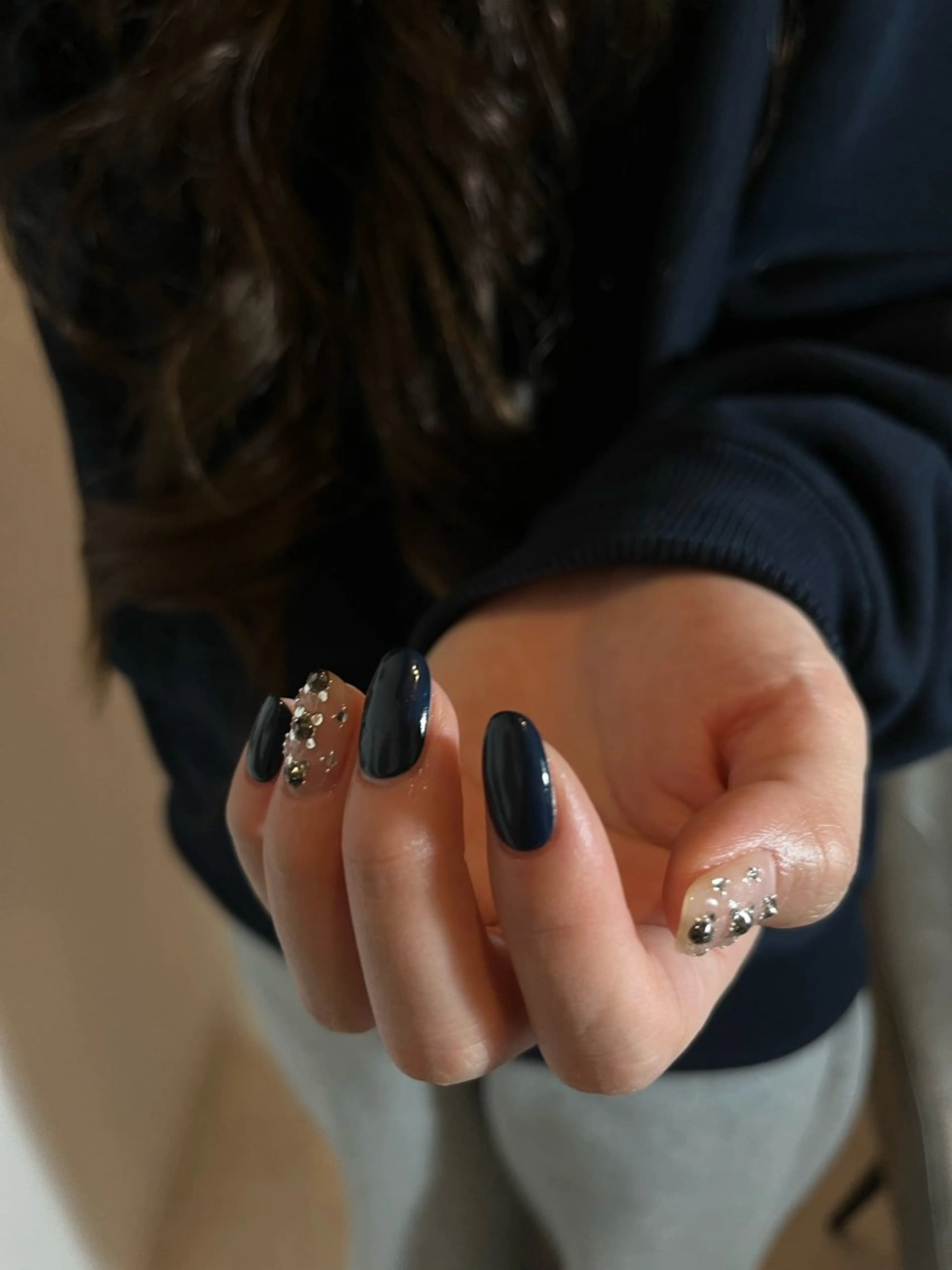 ネイル シンプルネイル ハンドネイル people所属・luster shihoのネイルデザイン