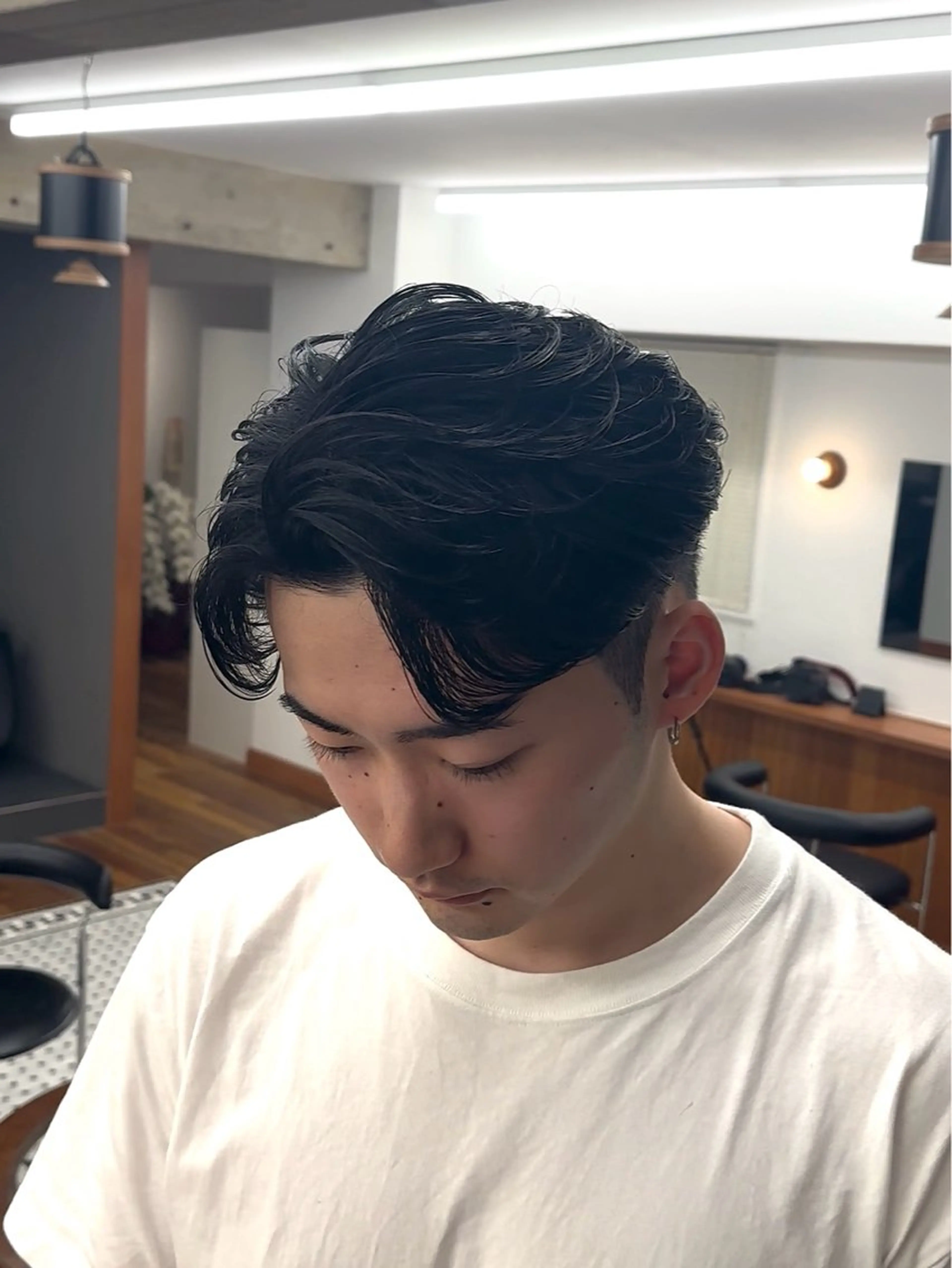 メンズカット【フェザーショート】の写真