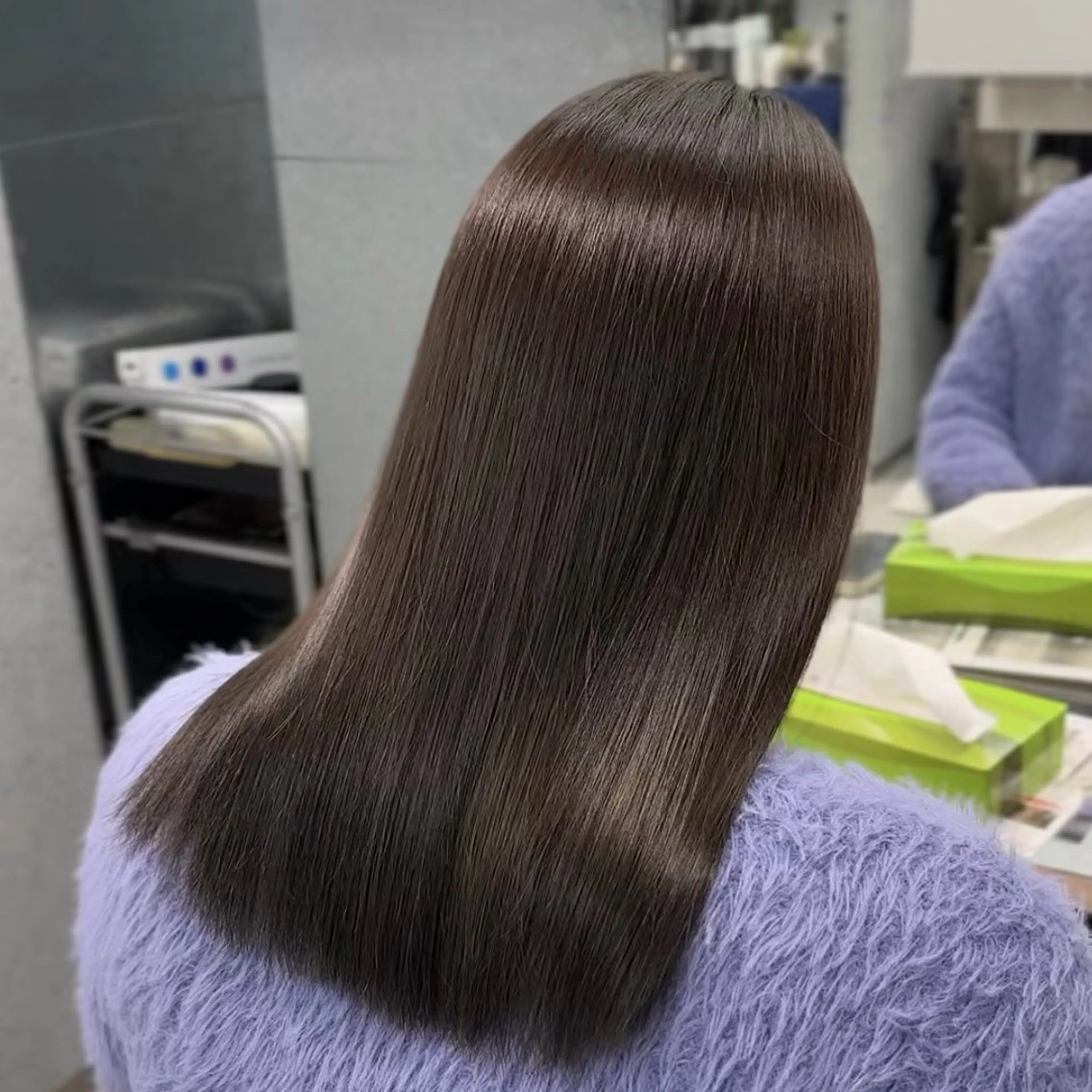 ミディアム くせ毛 TRUNS所属・こうた/髪質改善 ストレート/ヘアケアのヘアスタイル