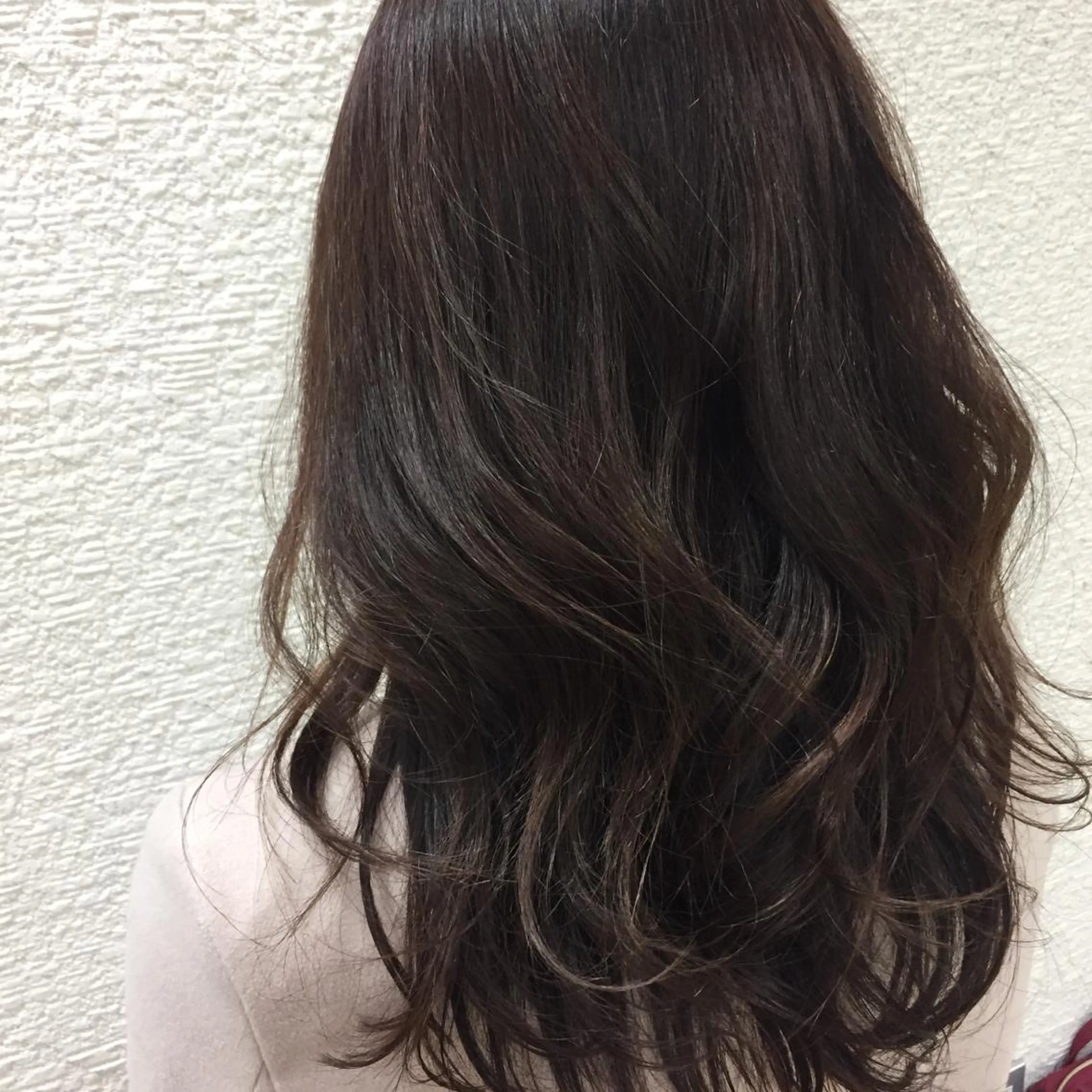ロング カラー ブラウンカラー ピンクカラー ピンクブラウン 似合わせ.ﾍｱｾｯﾄ 得意🌹井上美沙のヘアスタイル