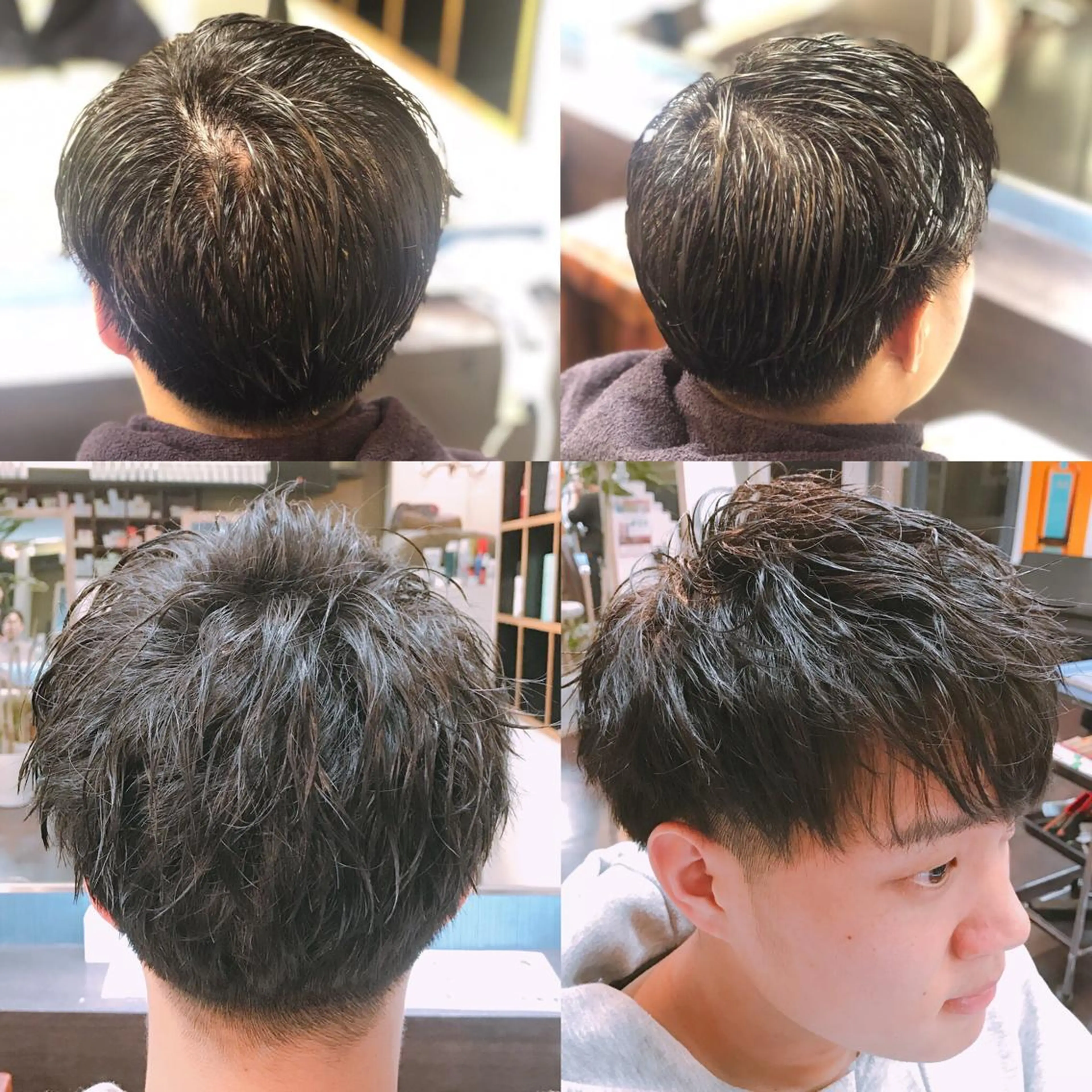 パーマ メンズ メンズパーマ ストレートパーマ カット パーマ clear - style所属・前之園 ひかるのヘアスタイル