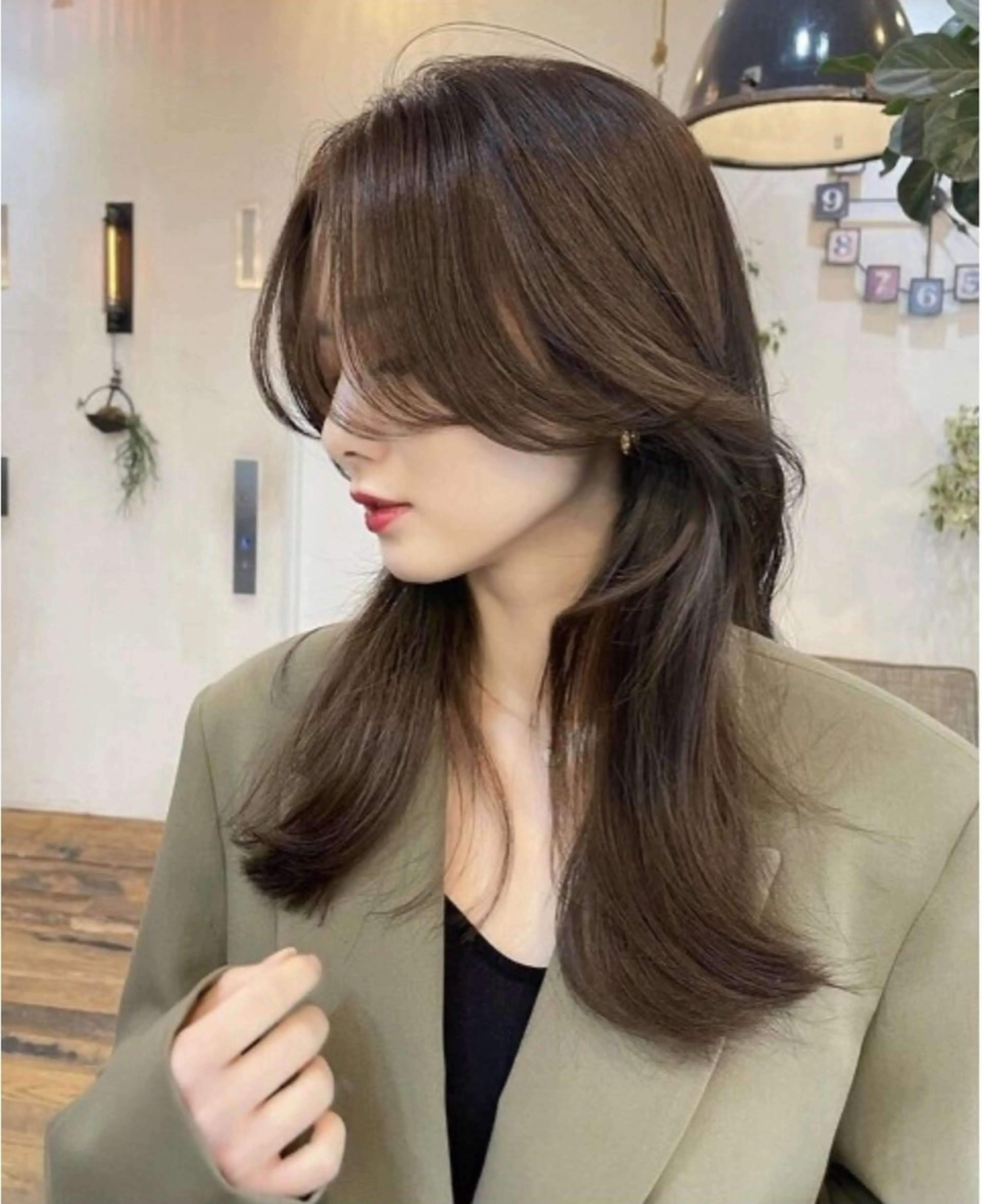 ロング 美髪矯正 大塩幸輝のヘアスタイル