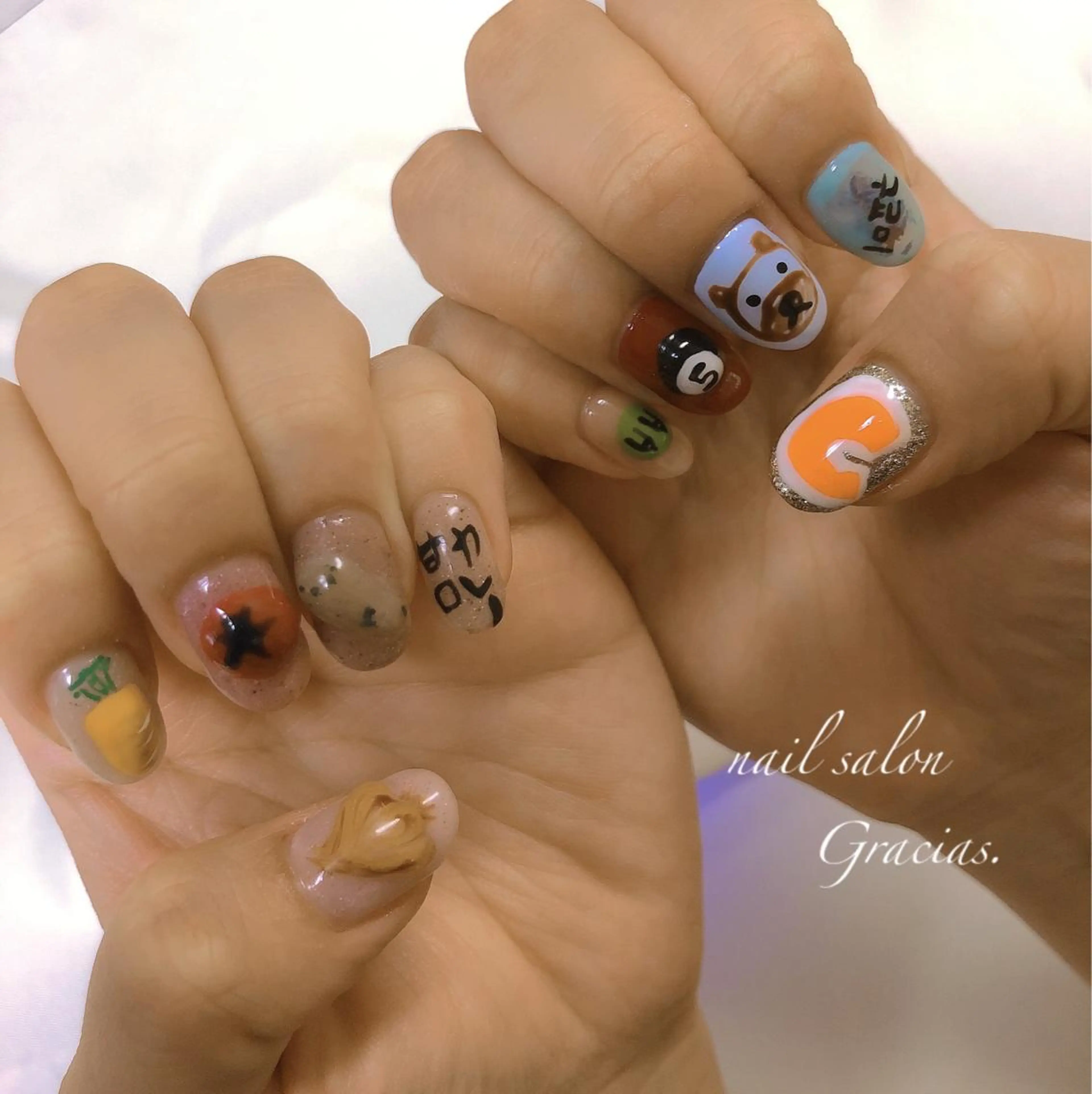 ネイル ハンドネイル Gracias. rieのネイルデザイン