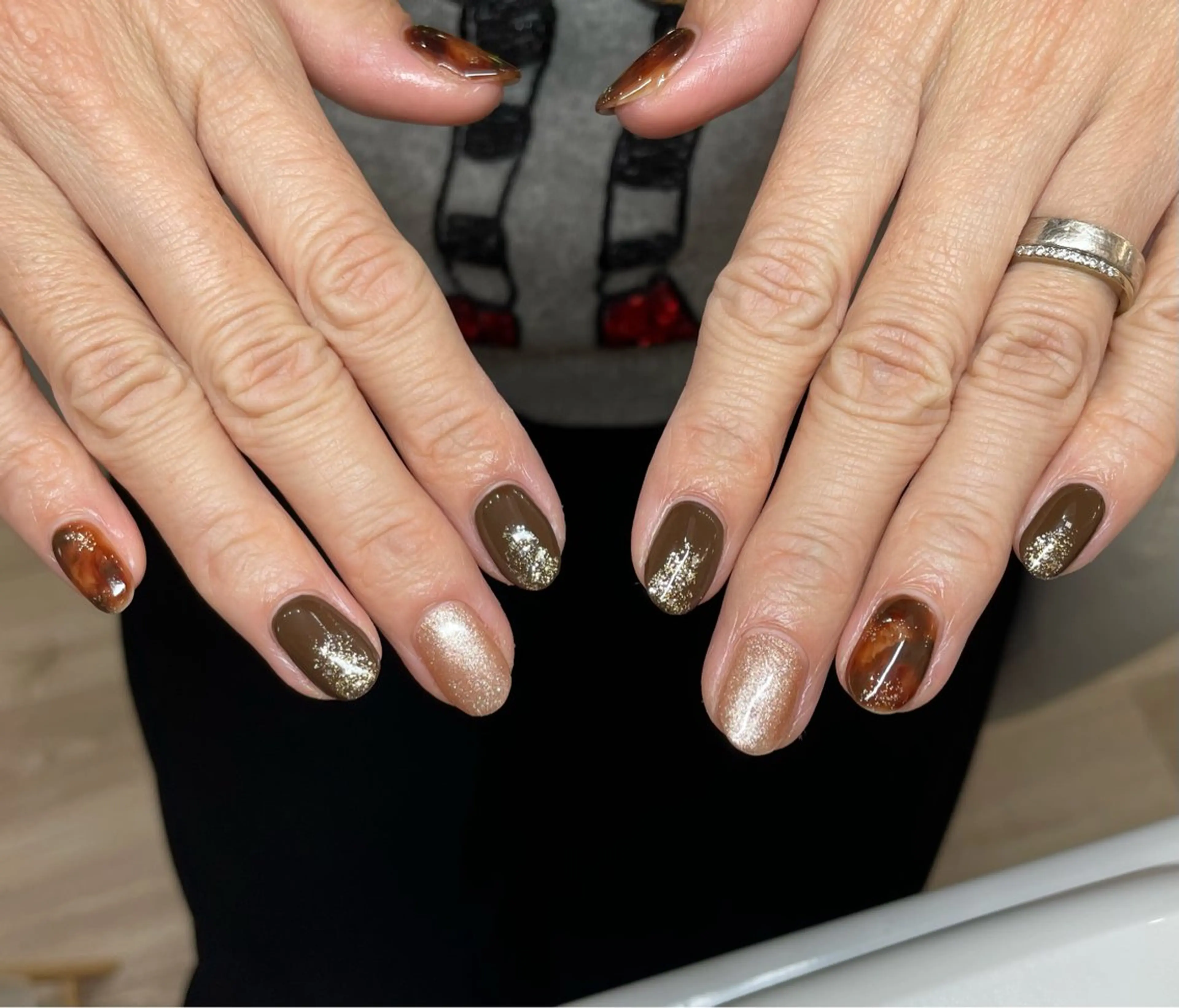 ネイル ハンドネイル クレアラルーチェ市役所前店所属・クレアラルーチェ/ Yuukaのネイルデザイン