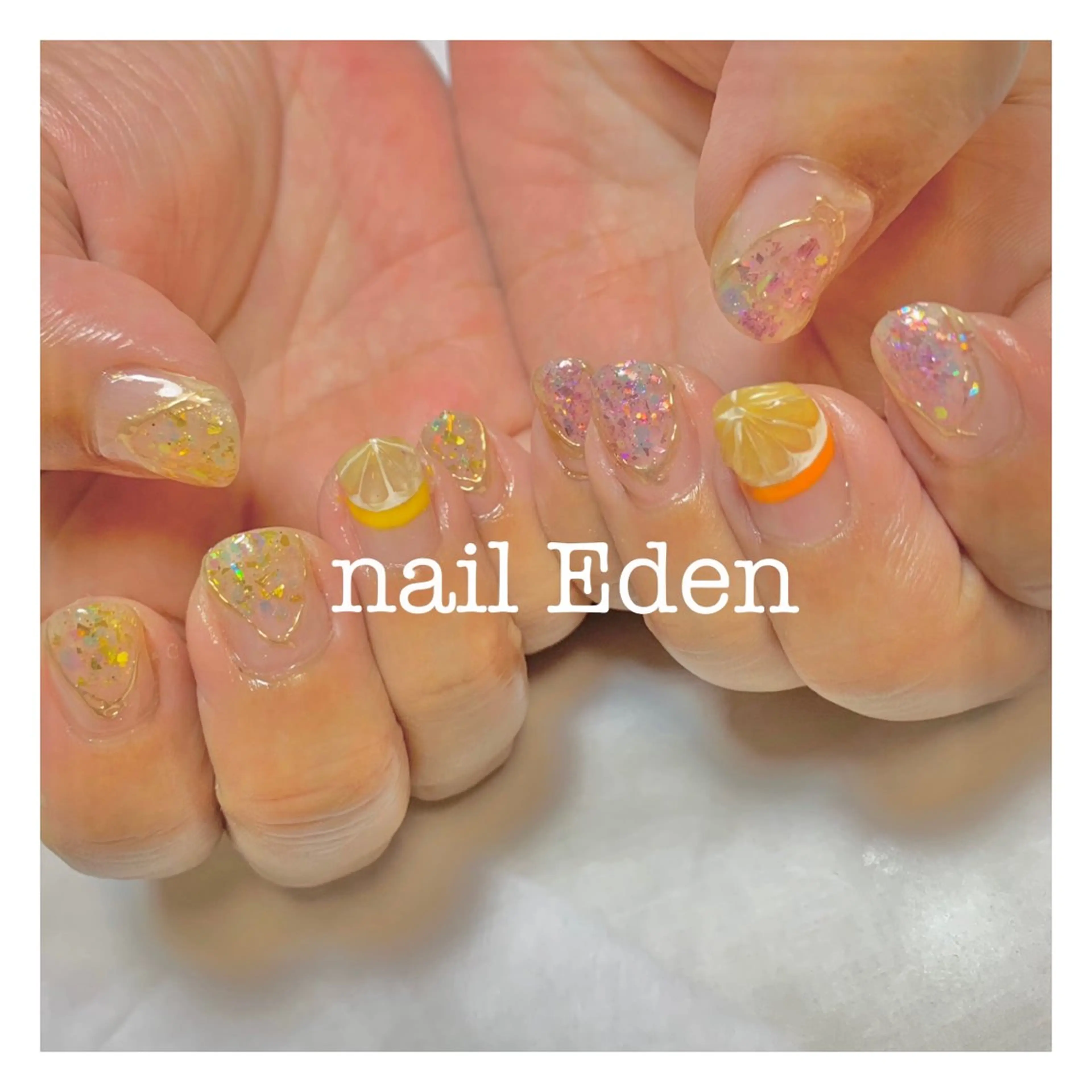 ネイル 持ち込み ハンドネイル Eden　private nail saron所属・Eden ♾️のネイルデザイン