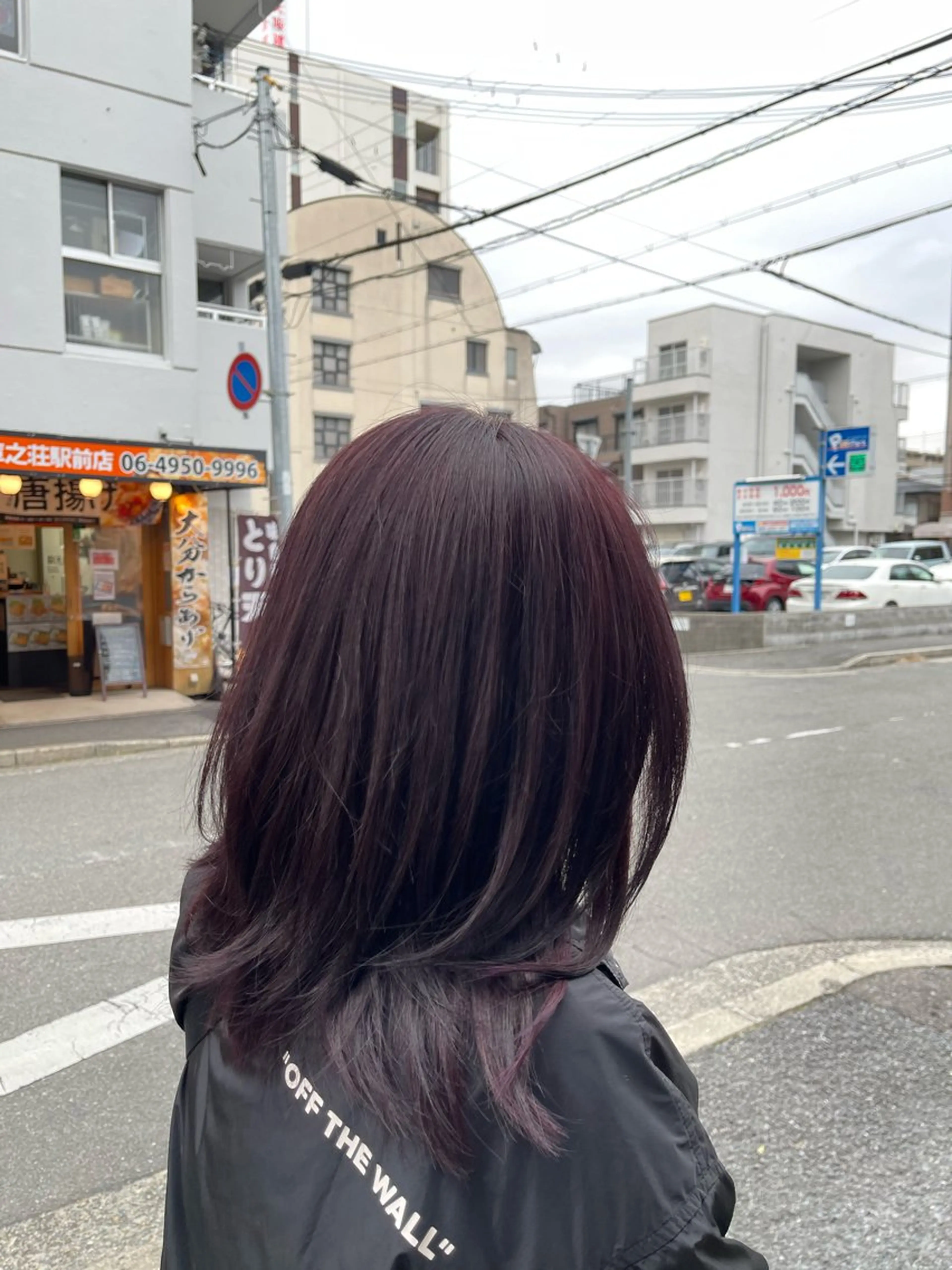 セミロング カット ヘアカラー hair MILE.所属・ゆうだい モデル募集中のヘアスタイル