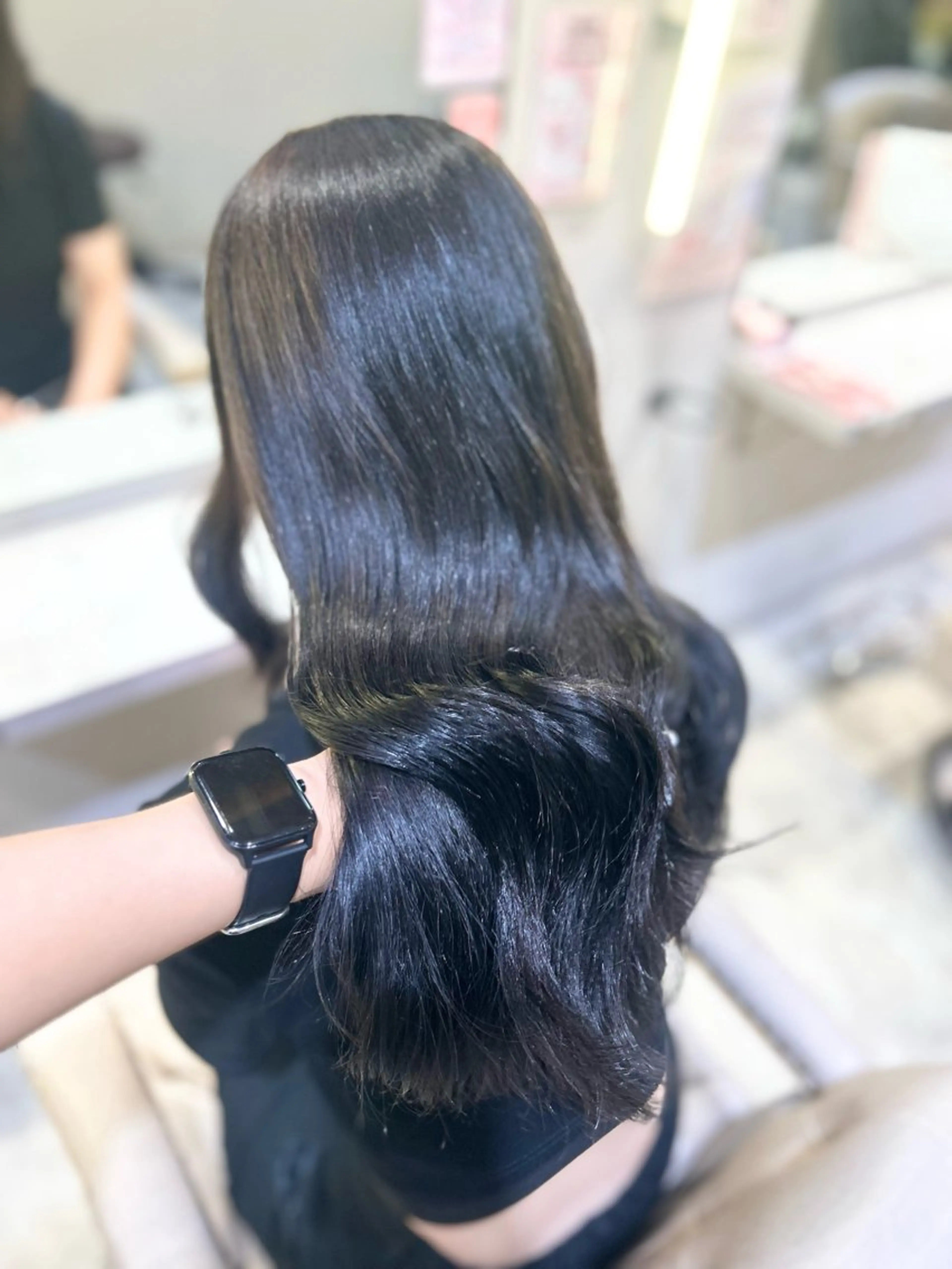 ロング カラー 透明感カラー 🐰🎀透明感カラー yuzuka🎀🐰のヘアスタイル