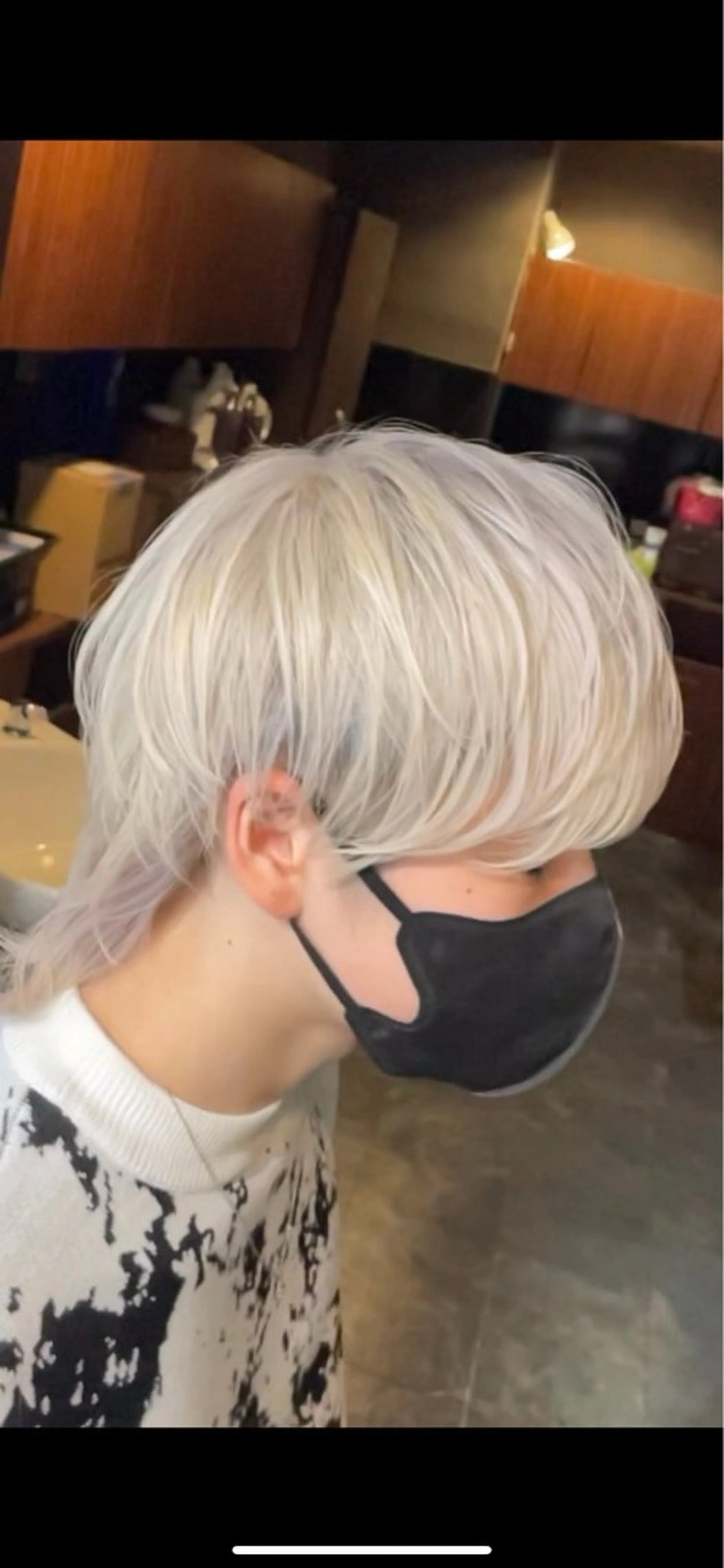 ショート ＆so.所属・SENA/ハイトーン /ヘアアレンジのヘアスタイル