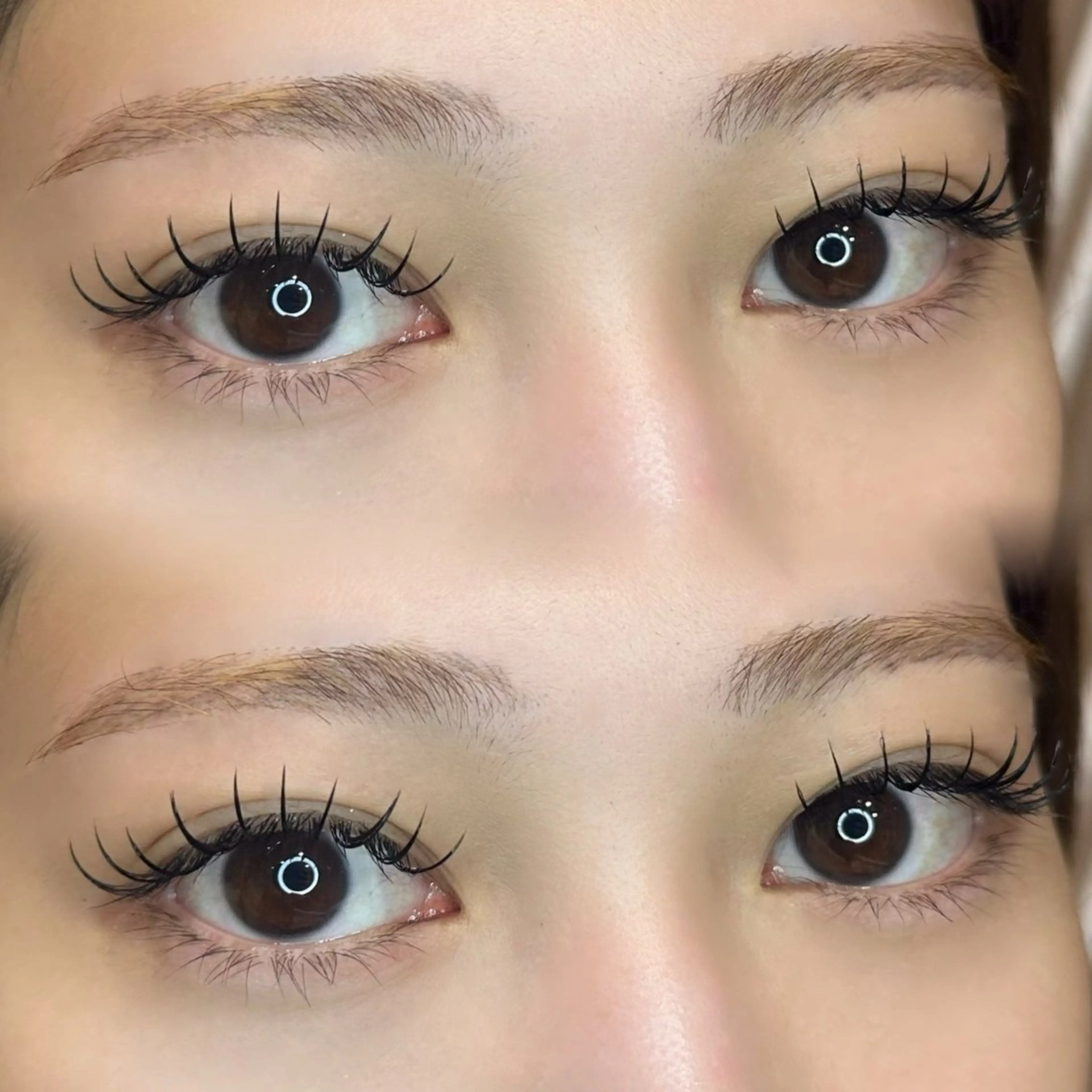 マツエク・マツパ マツエク K.Ura ‪·͜· ❤︎‬のマツエク・マツパデザイン