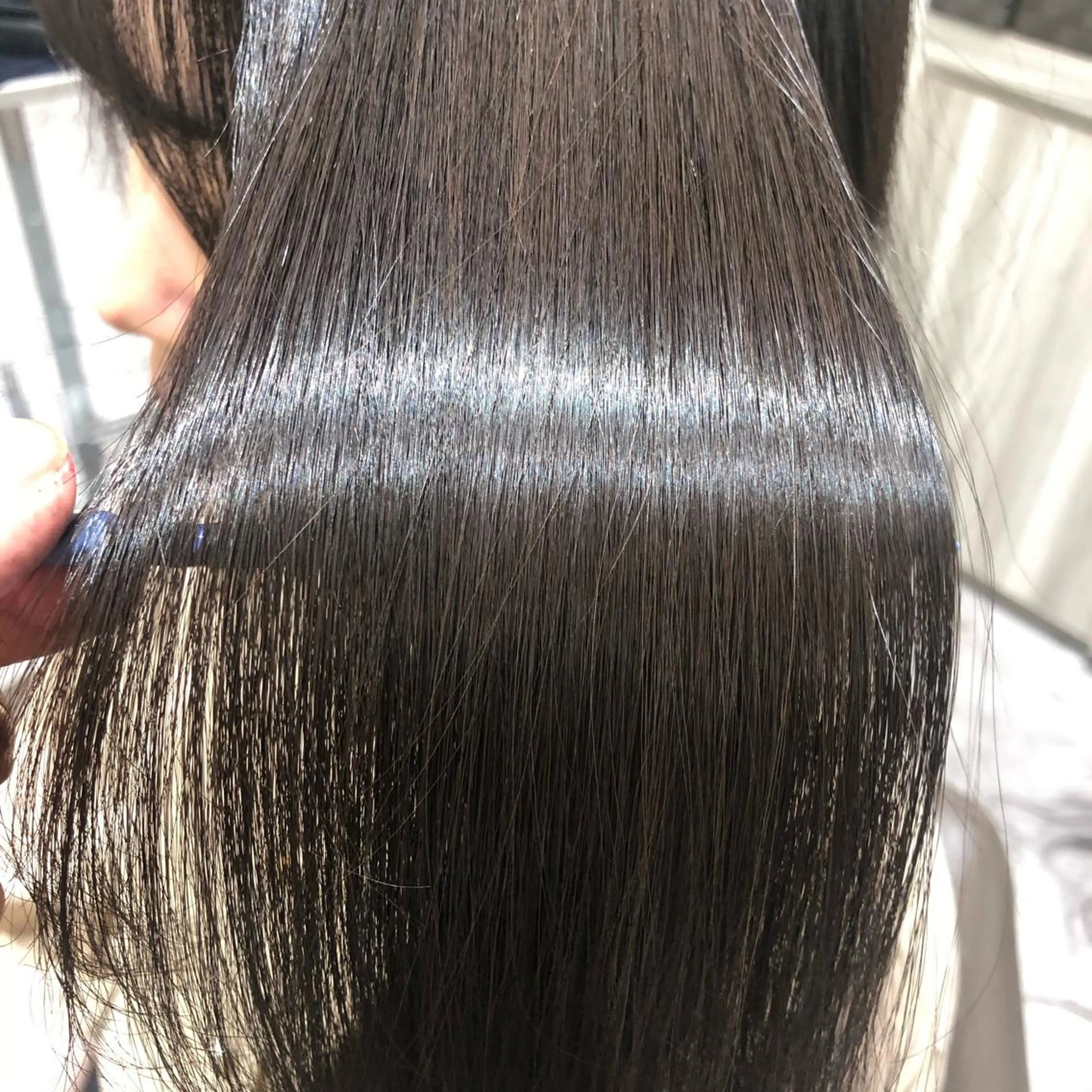 セミロング ムトウセイマ/艶髪 /艶ケアWブリーチのヘアスタイル