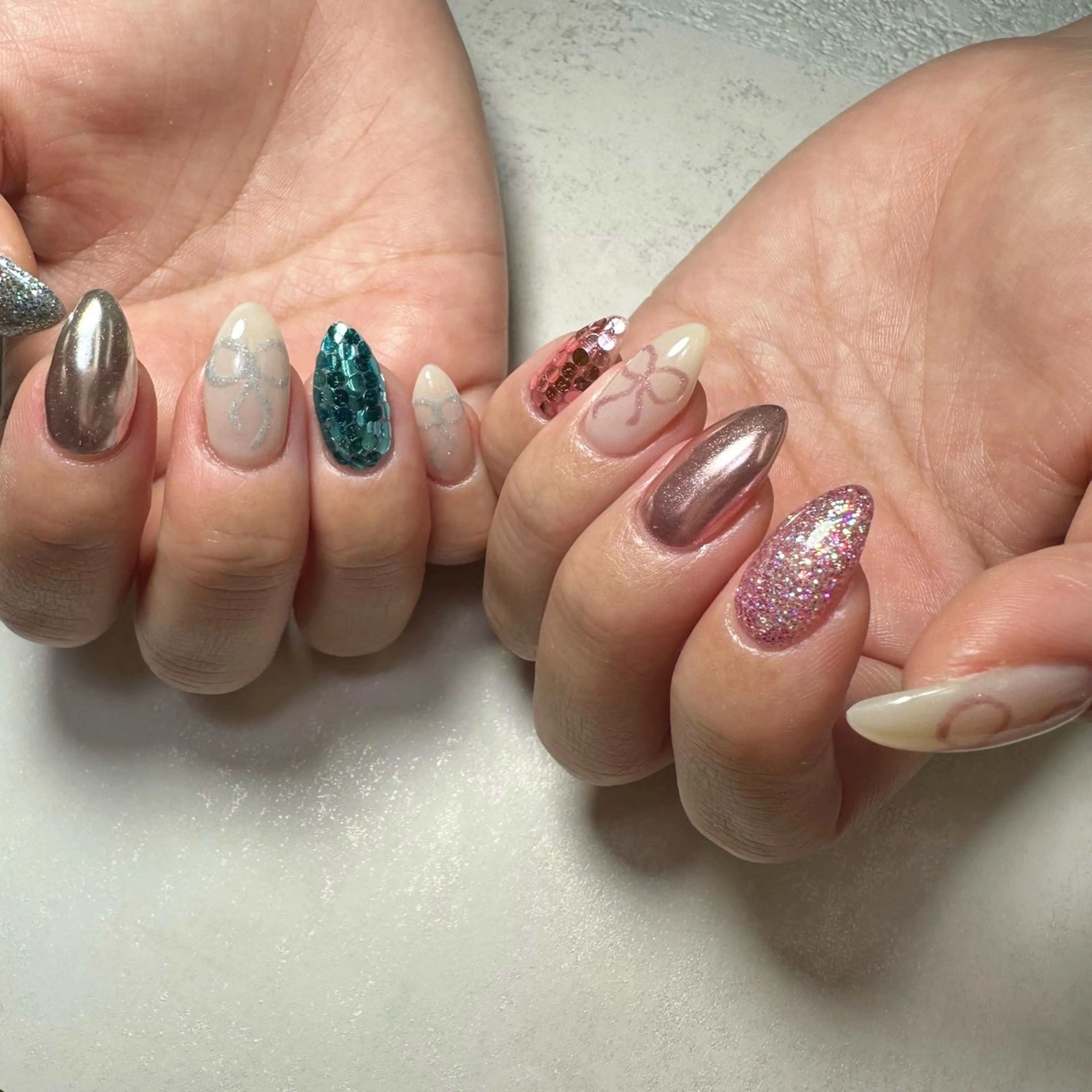 ネイル ハンドネイル nail salon Reoso所属・森 紗香のネイルデザイン