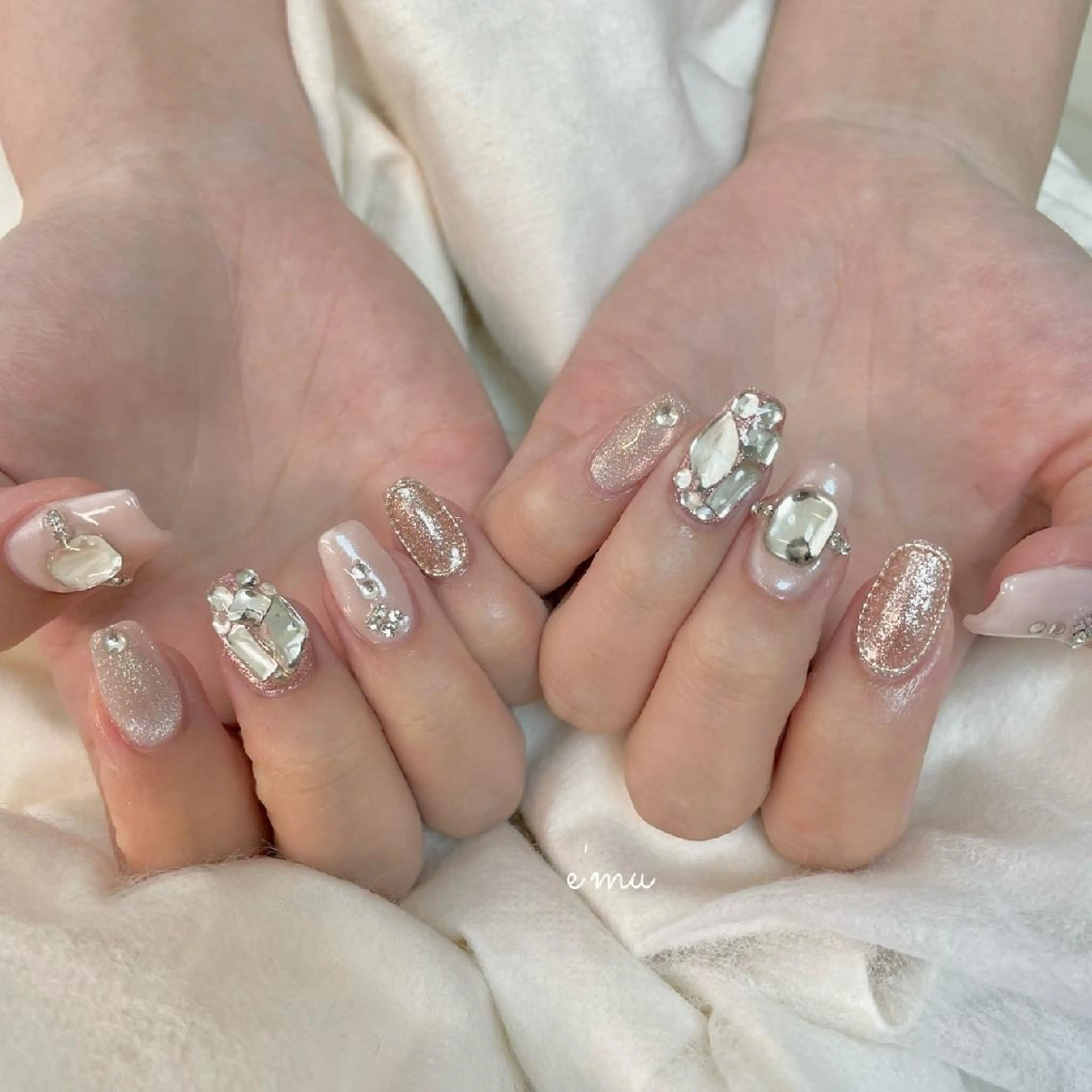 ネイル 韓国ネイル nail salon e'mu💐のネイルデザイン