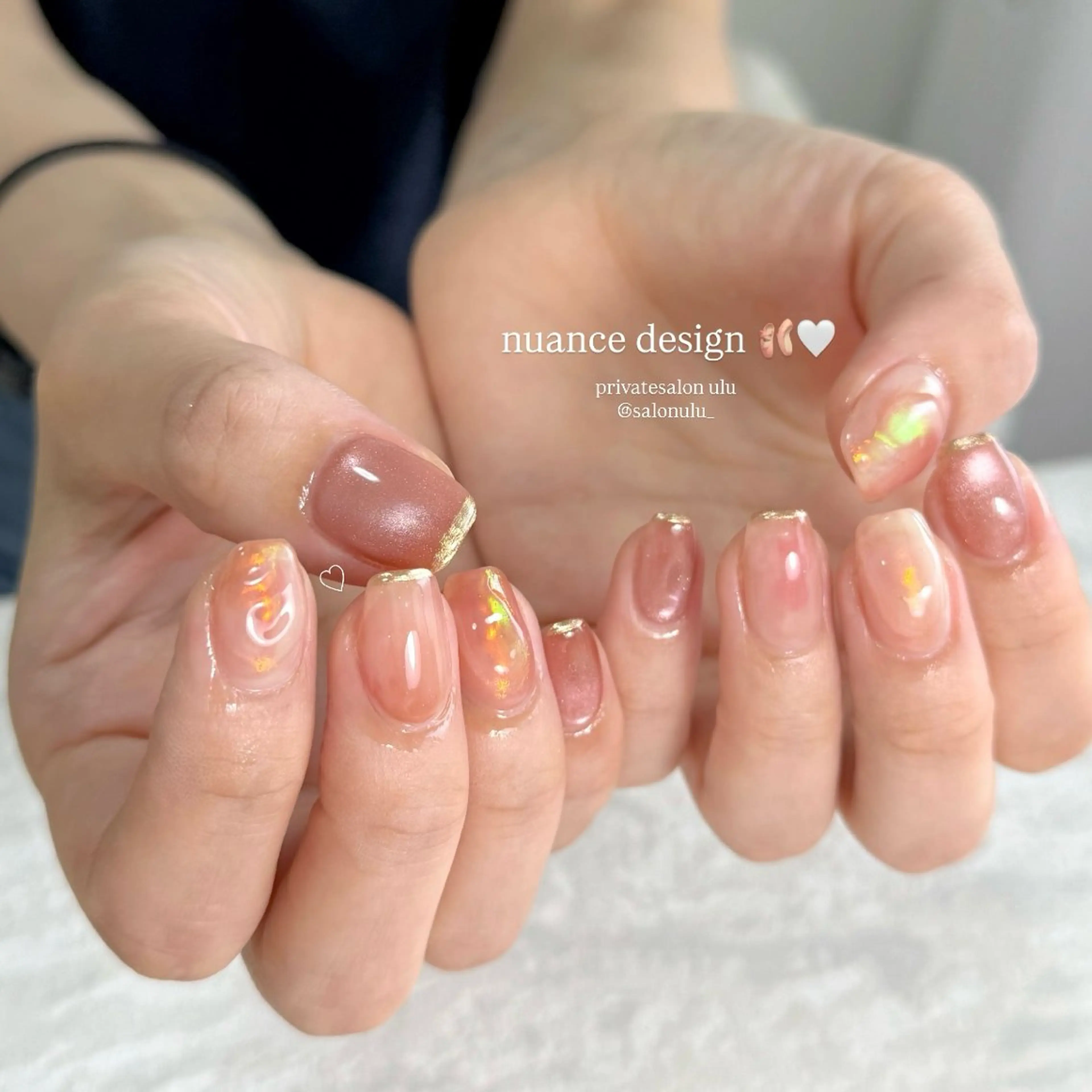 ネイル ハンドネイル private salon uluのネイルデザイン