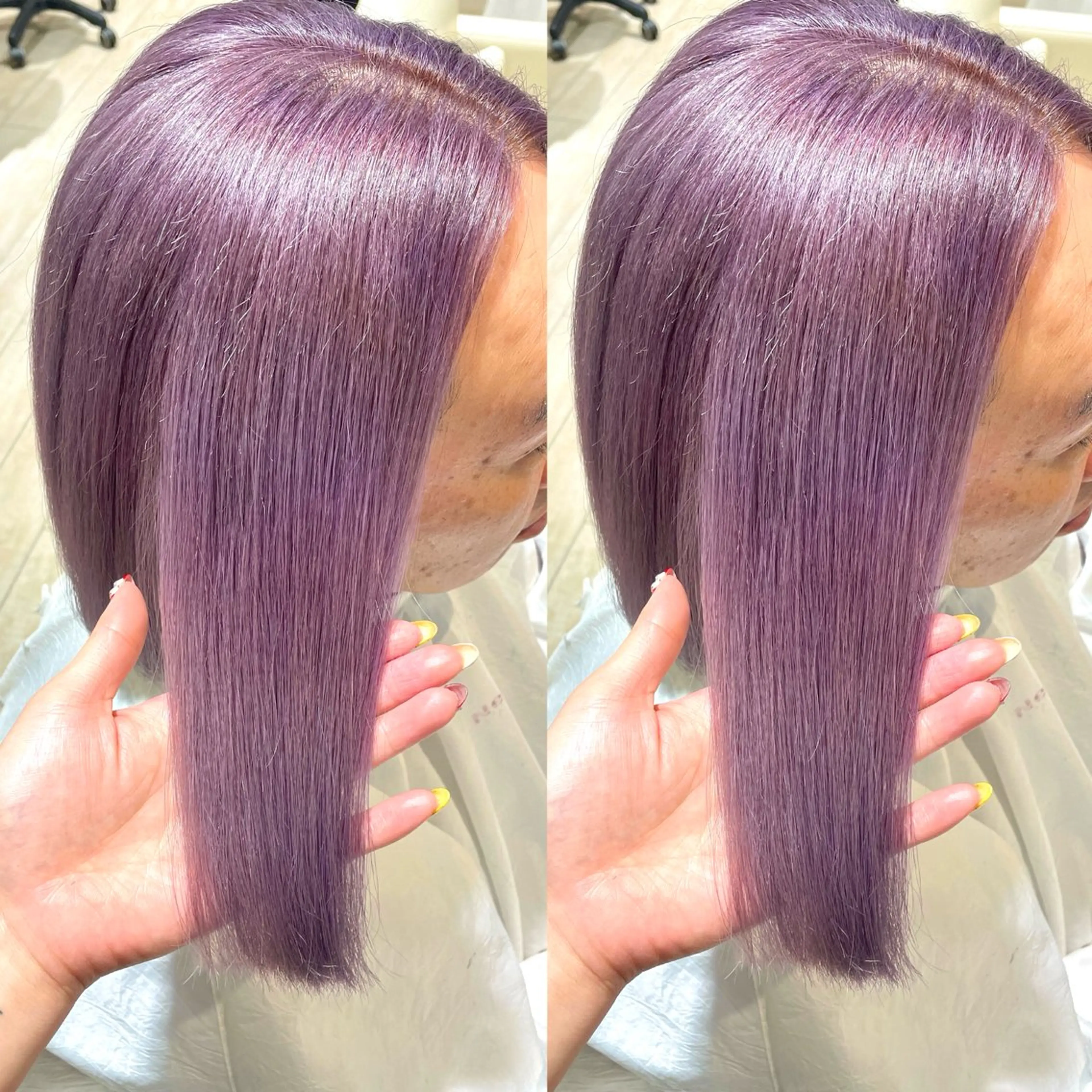 カラー メンズ ヘアカラー トリートメント スズキ マリのヘアスタイル