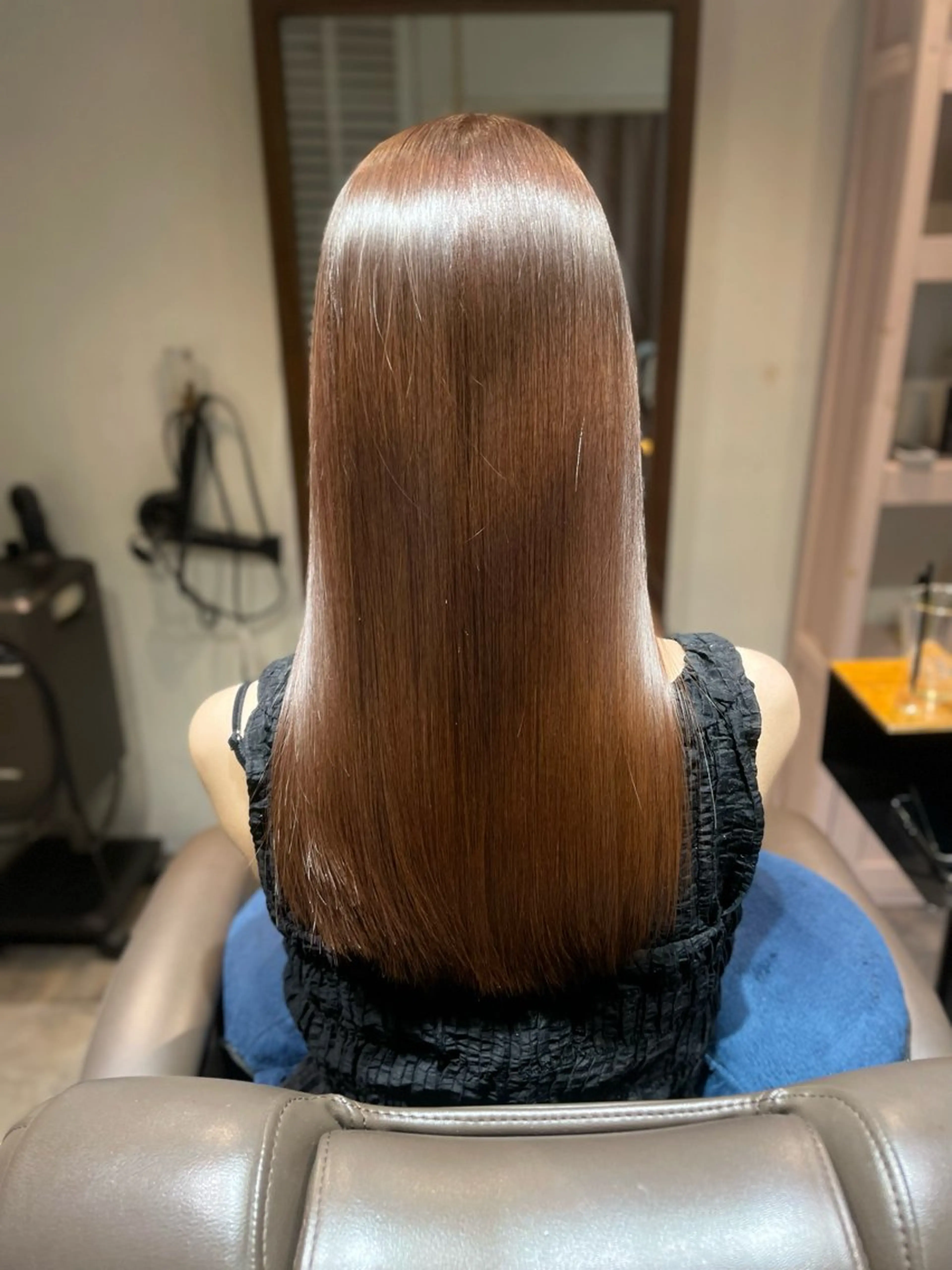 ロング カラー ヘアカラー トリートメント 【LA PAIX】 yukaのヘアスタイル