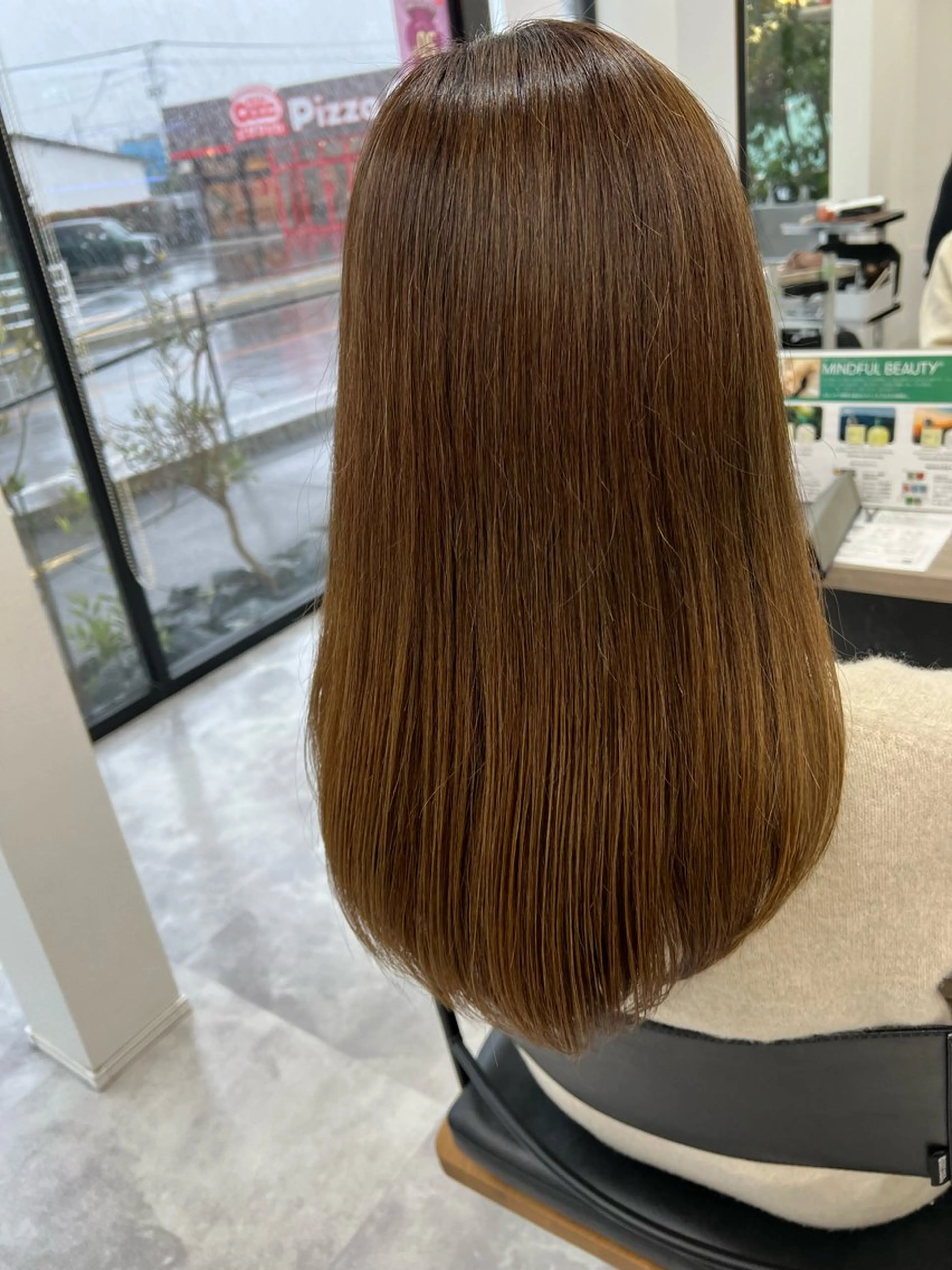 ロング ヘアカラー ヘッドスパ 🎀透明感カラー 🎀樺島希美🎀のヘアスタイル