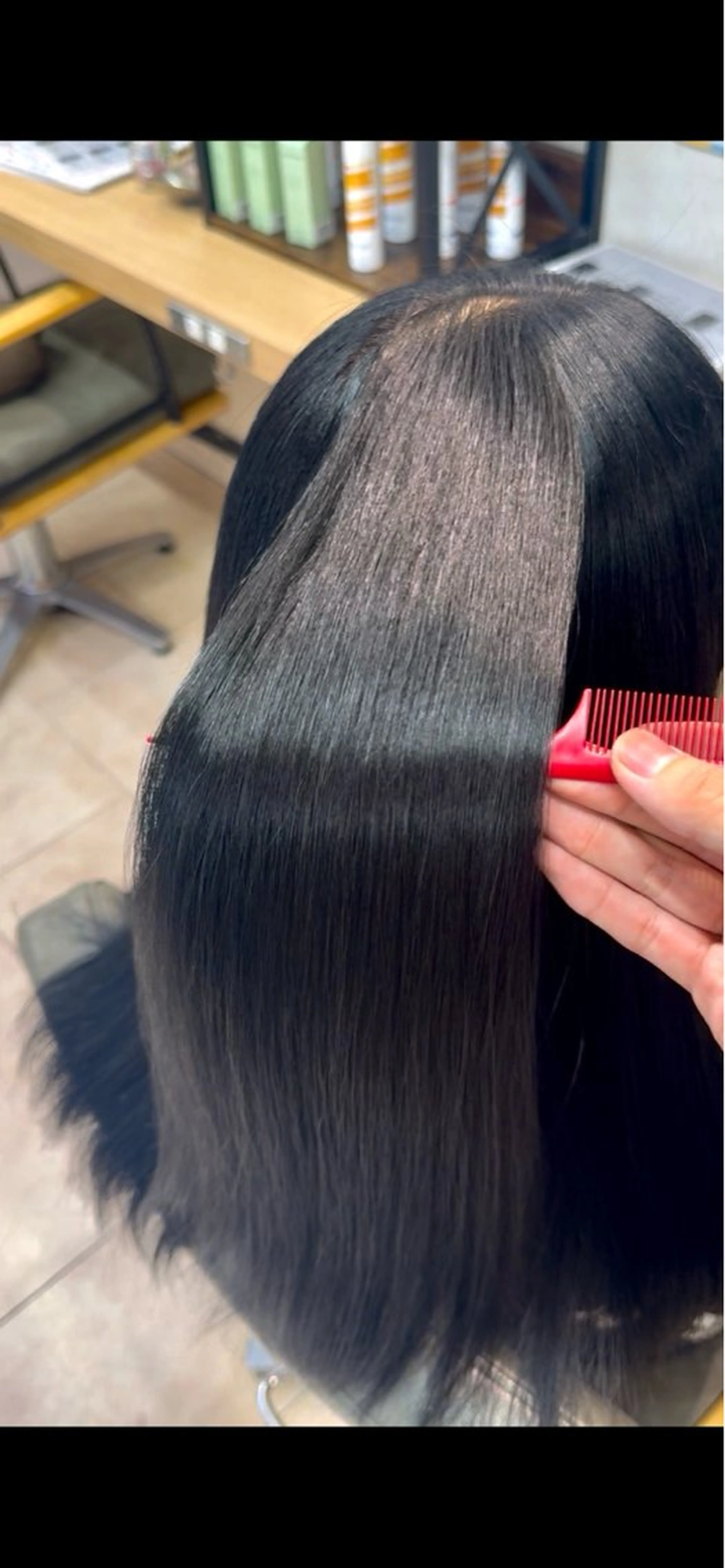 ロング 縮毛矯正 トリートメント 縮毛矯正 トリートメント メンズカット/ メンズ縮毛矯正/僚汰のヘアスタイル