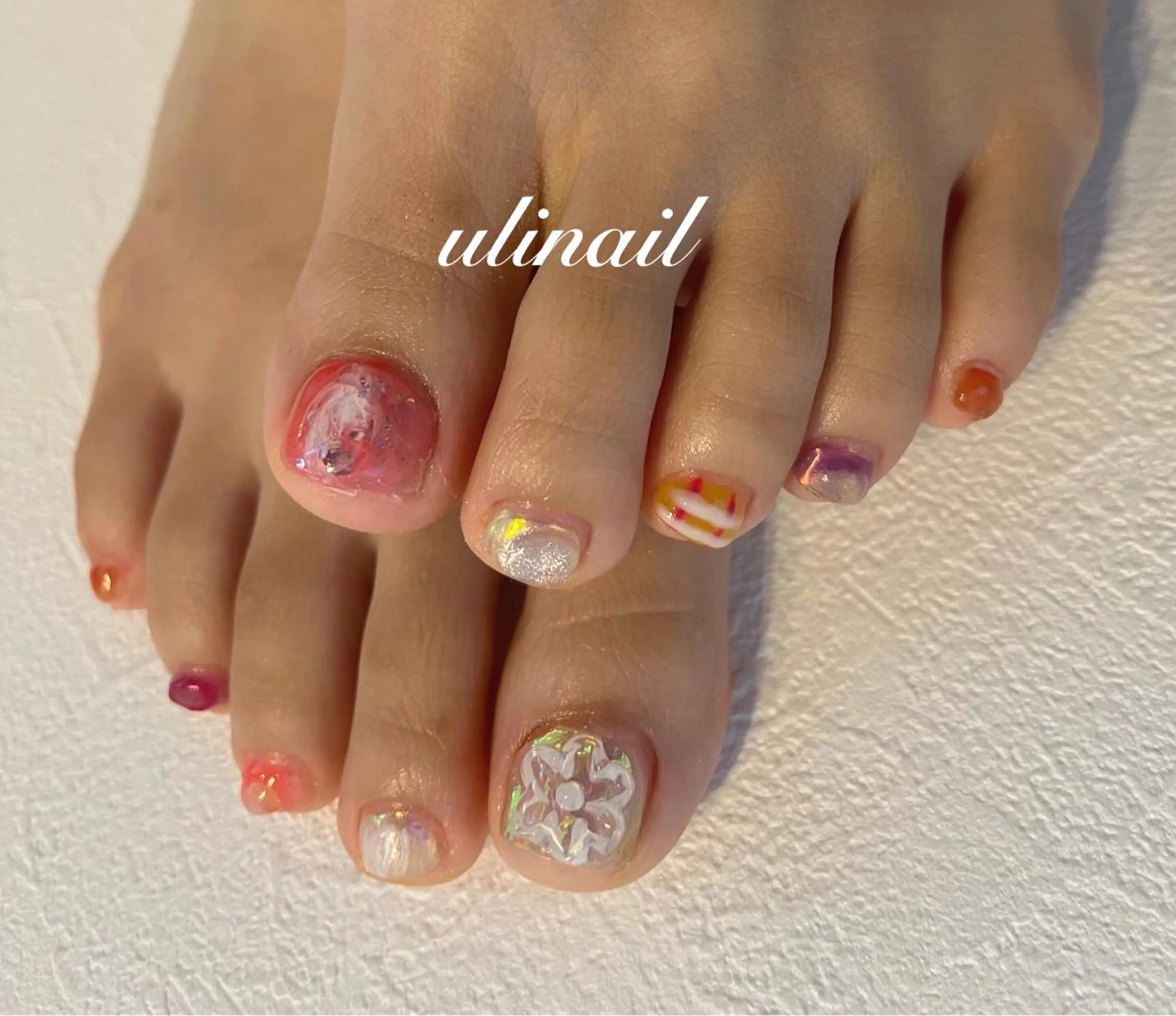 ネイル フットネイル ulinail （ウリネイル）のネイルデザイン