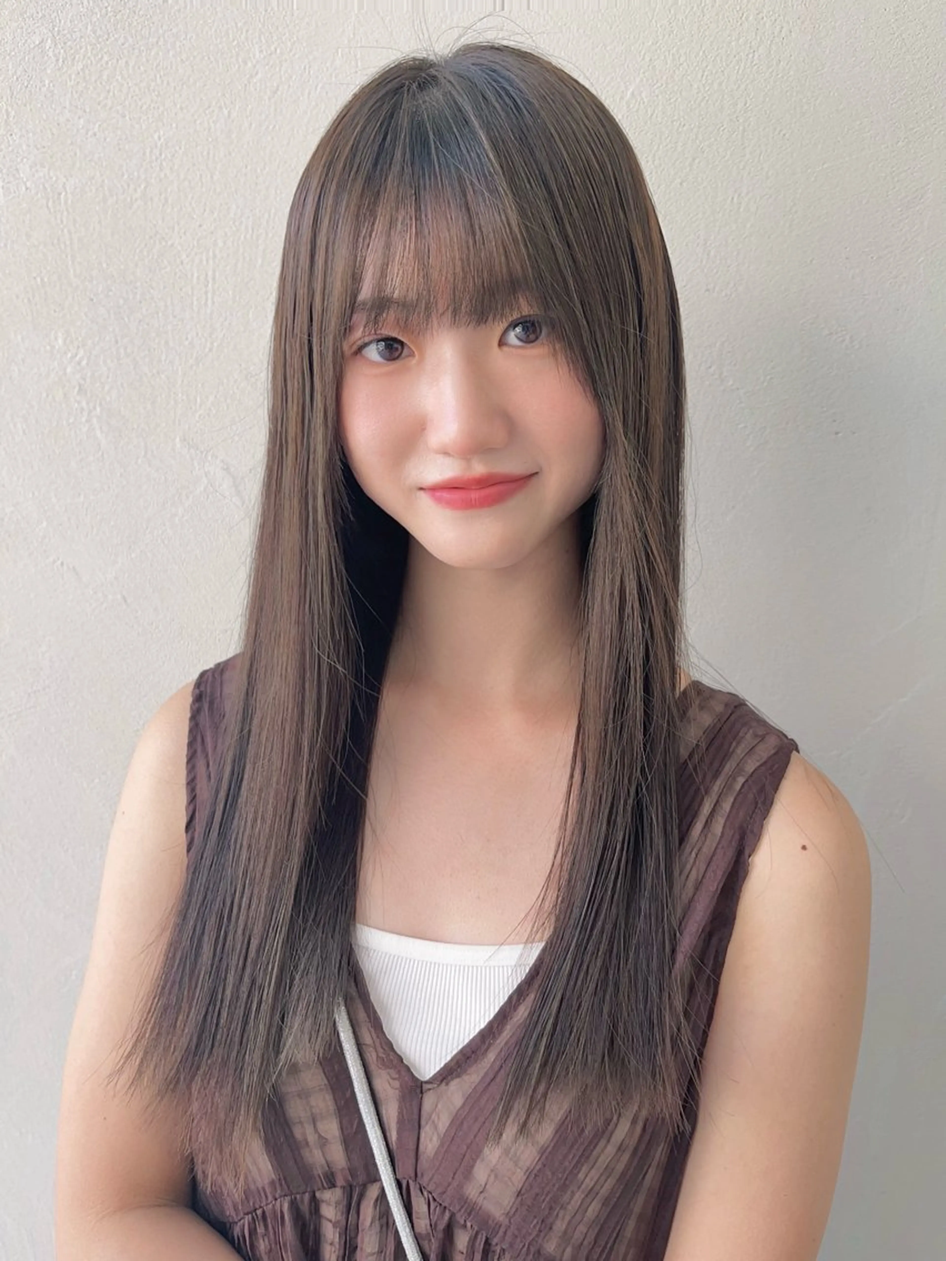 ロング カラー ベージュカラー 透明感カラー 透明感カラー🫧🌈 似合わせカット✂︎のヘアスタイル