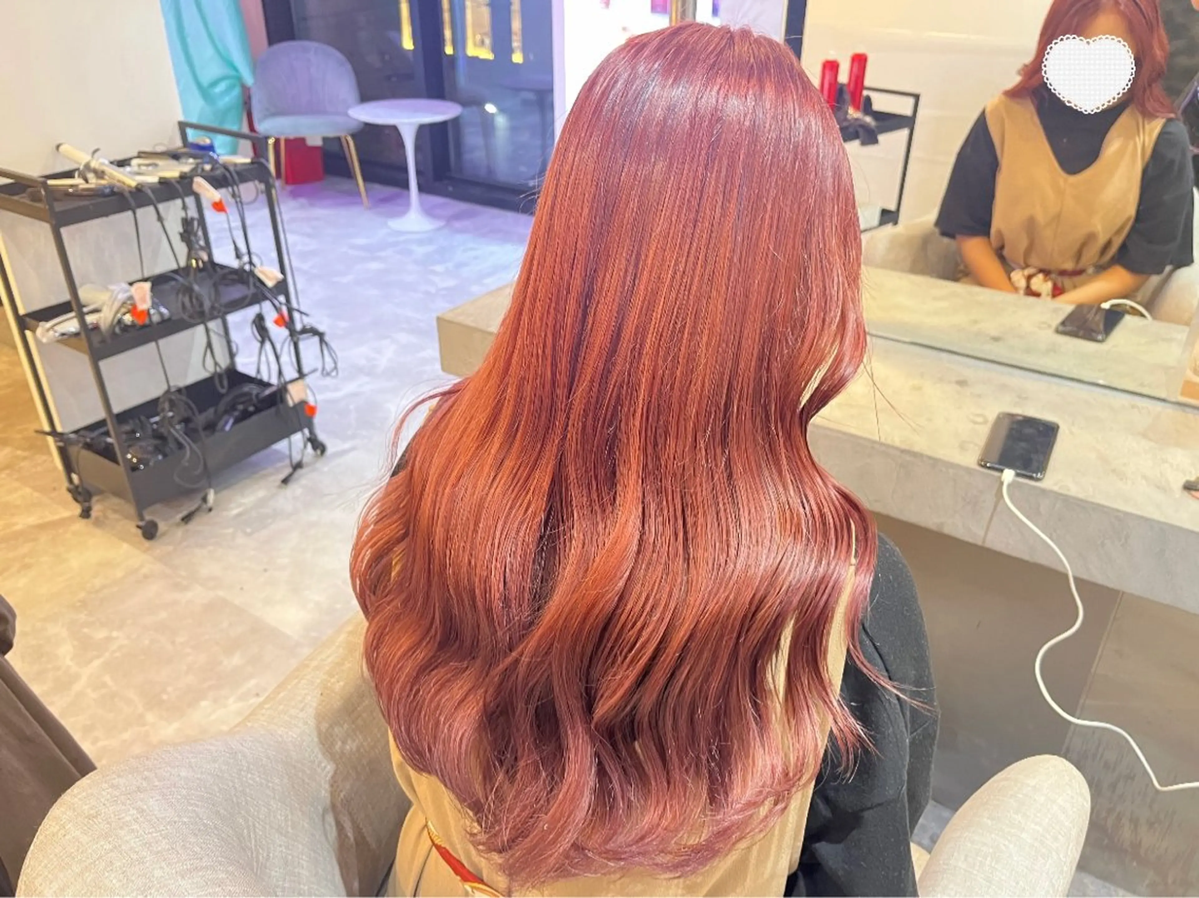 ロング カラー ヘアカラー YUI /Lovisのヘアスタイル