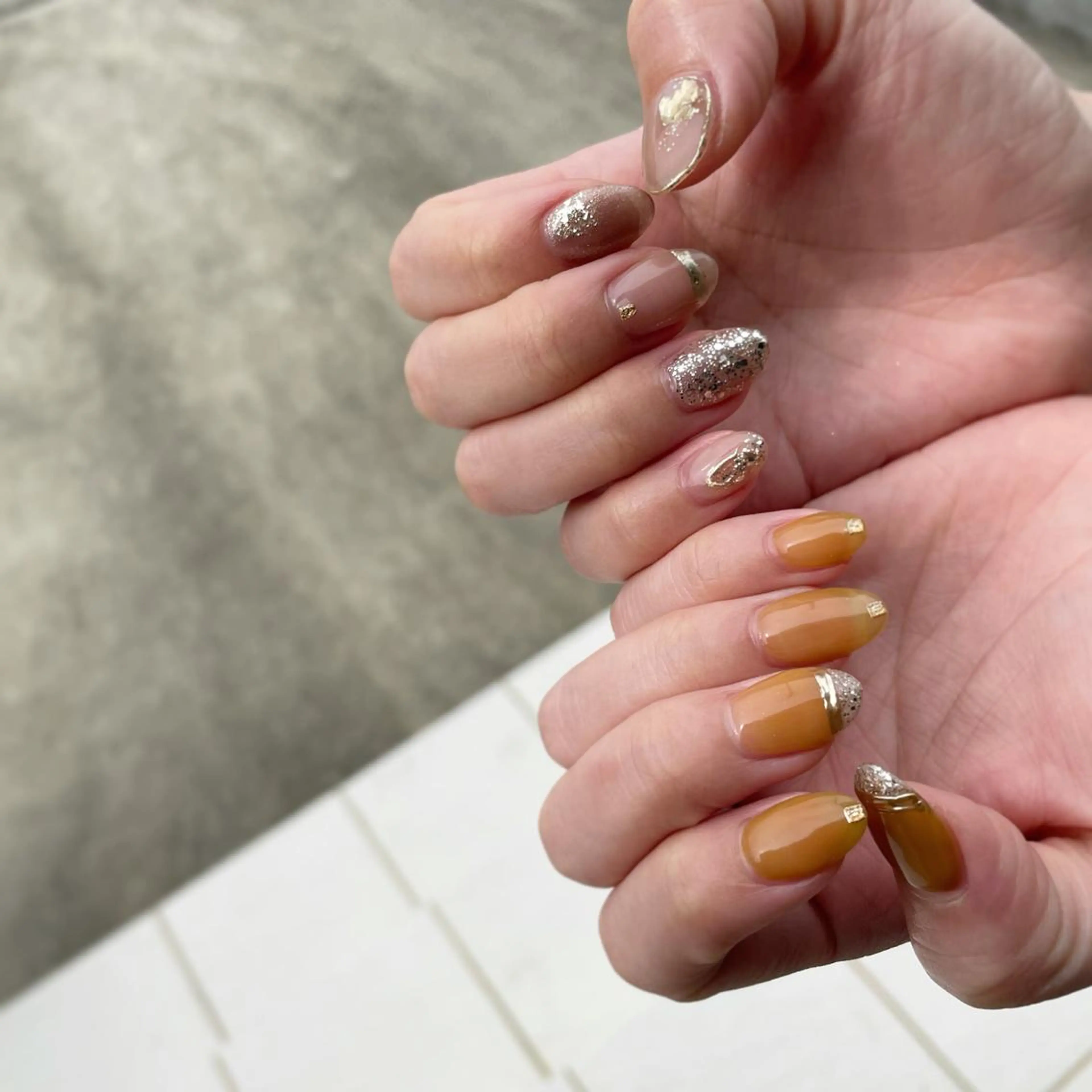ネイル ハンドネイル nailroom roséeのネイルデザイン