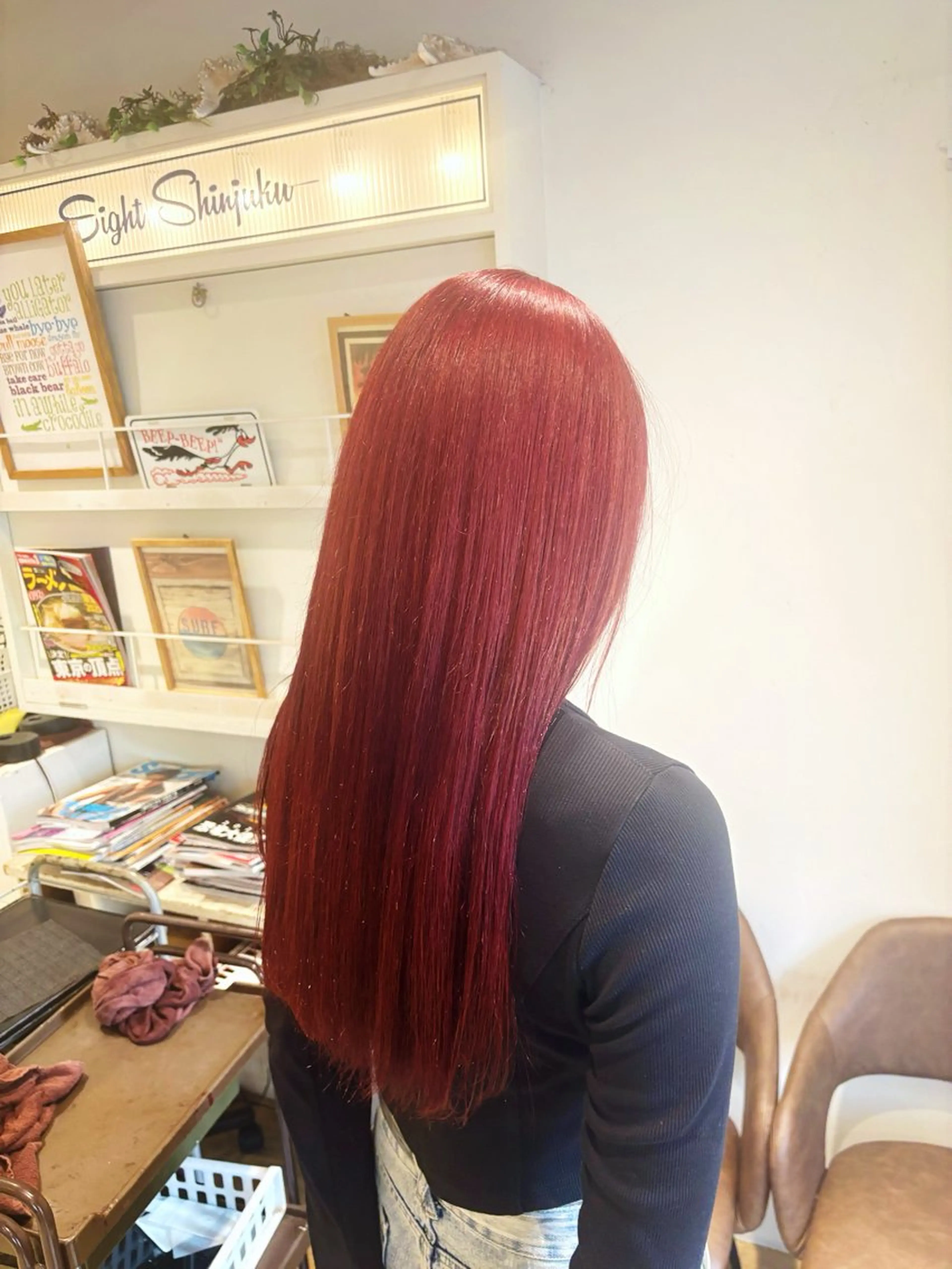 ロング カラー カット ヘアカラー トリートメント ☘️新宿 新井彩斗☘️のヘアスタイル