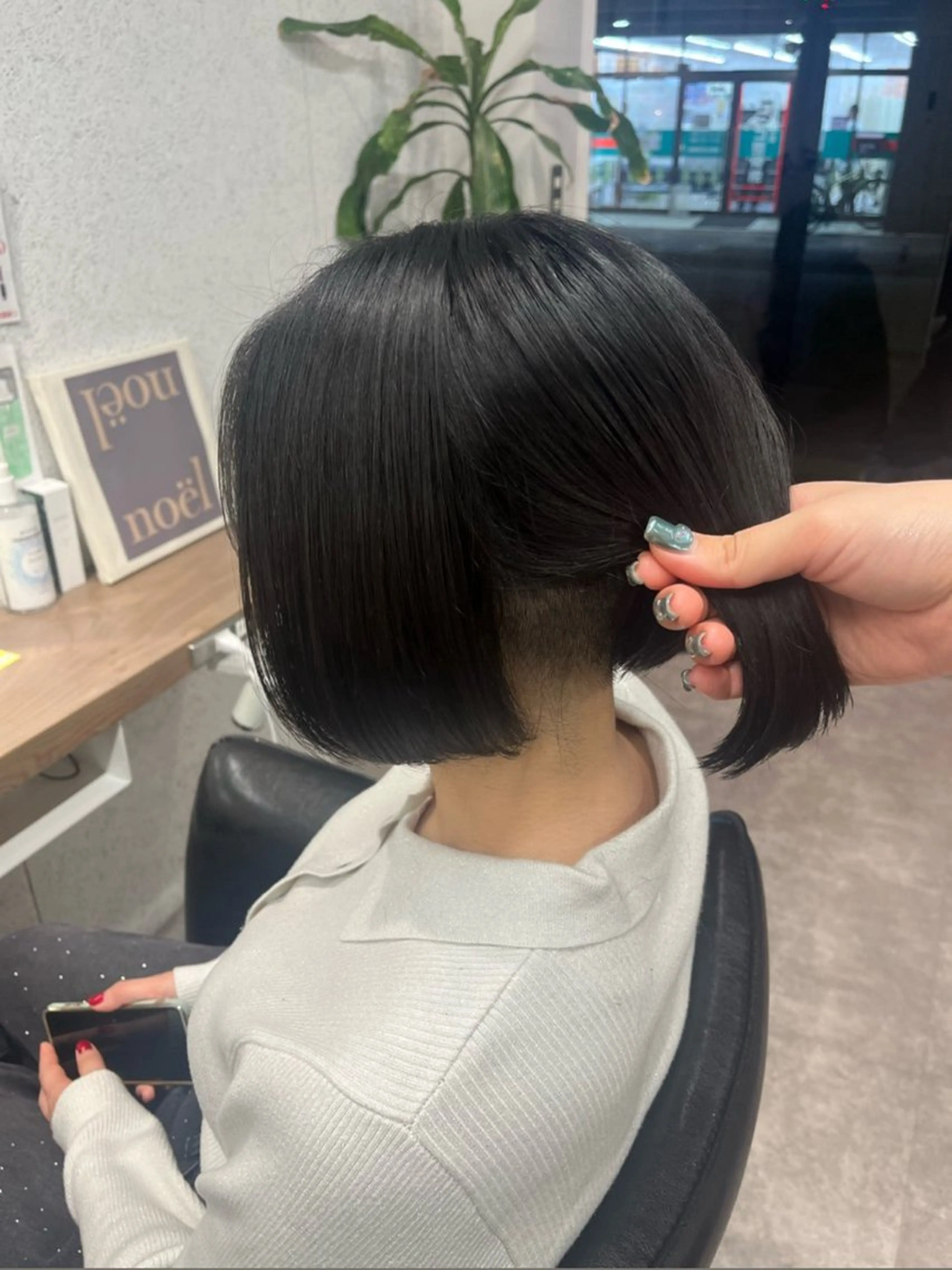 ショート ヘアアレンジ カット 🍓ブリーチ/ ハイライト/しんたにのヘアスタイル