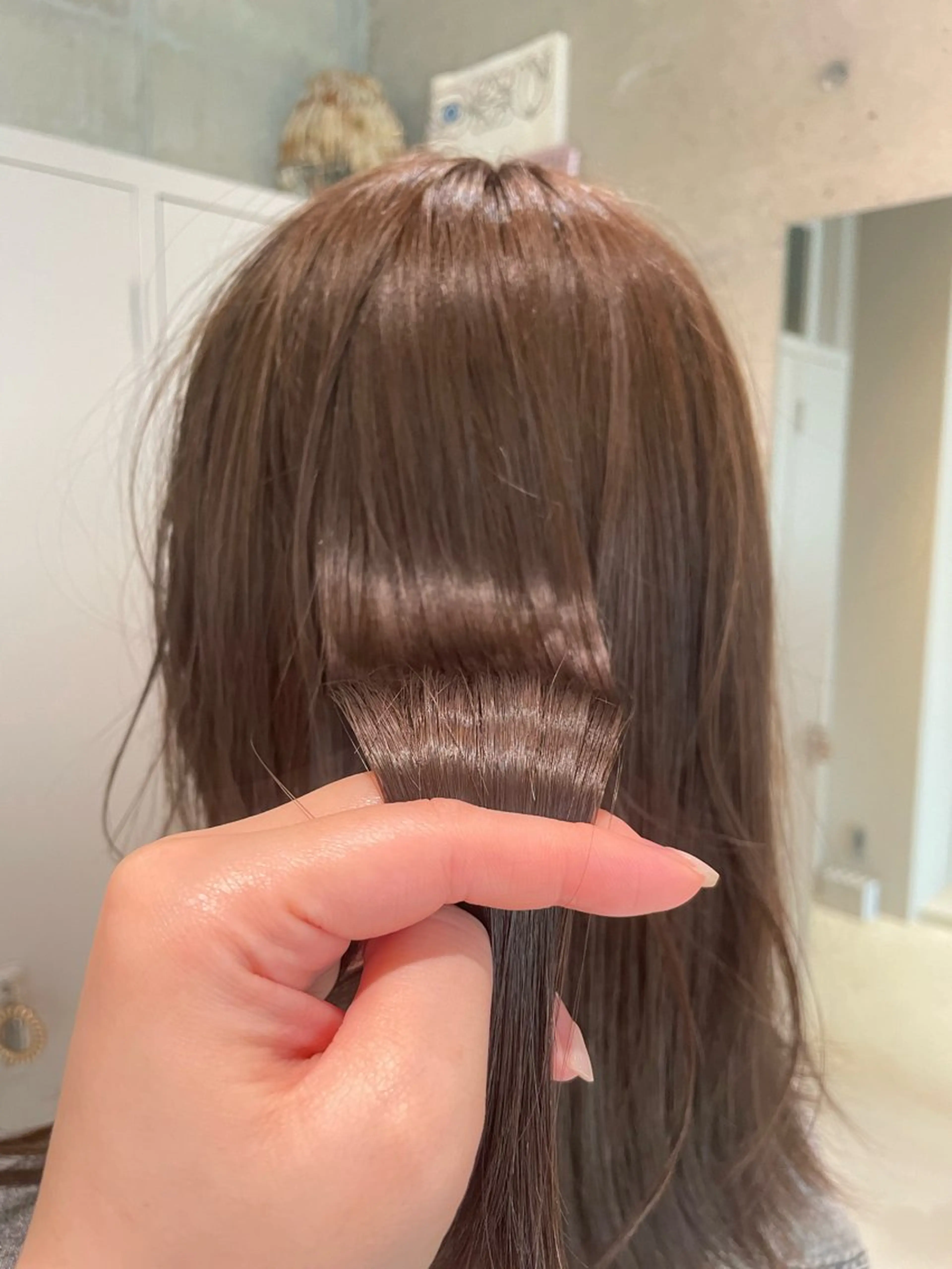 ロング カラー 透明感カラー IDEN AND TITY所属・ショートモデル募集 yukakoのヘアスタイル