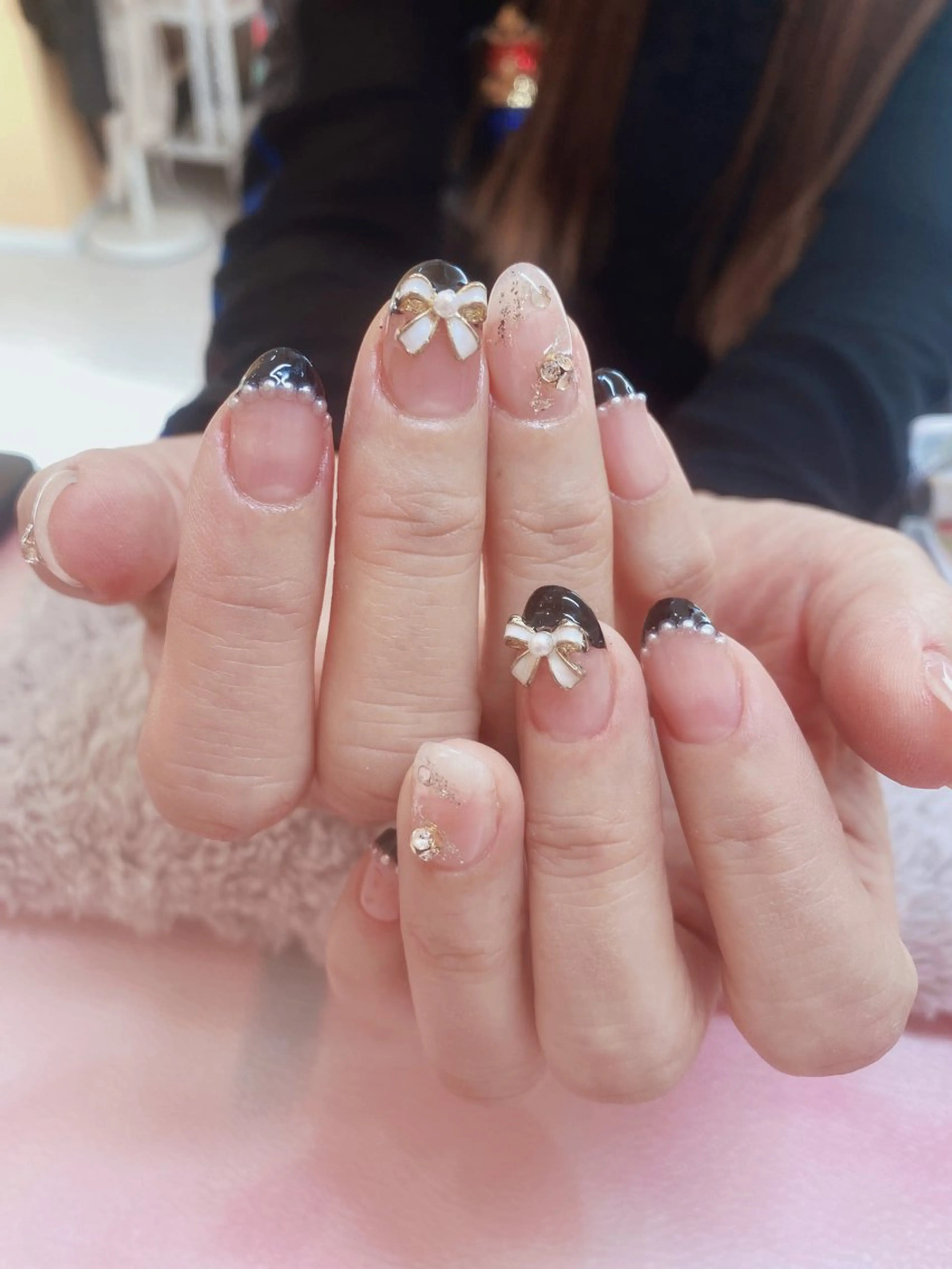 ネイル ハンドネイル ハンドケア ネイル＆アイラッシュ ∩_∩アオイのネイルデザイン